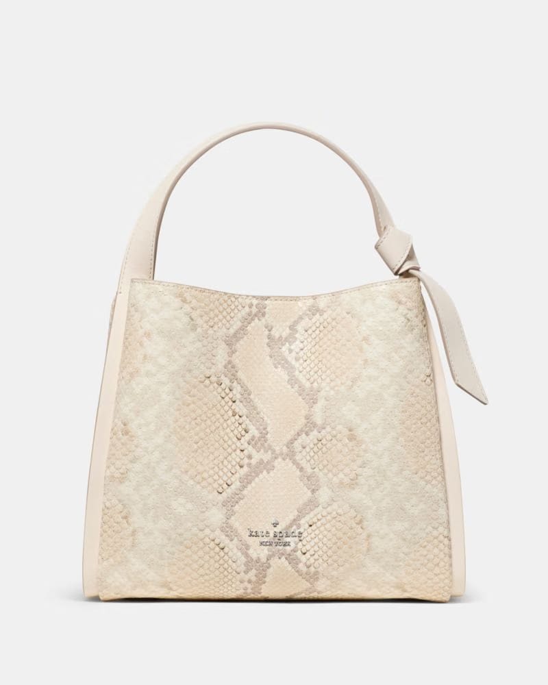 Knott Snake Embossed Carryall Bag