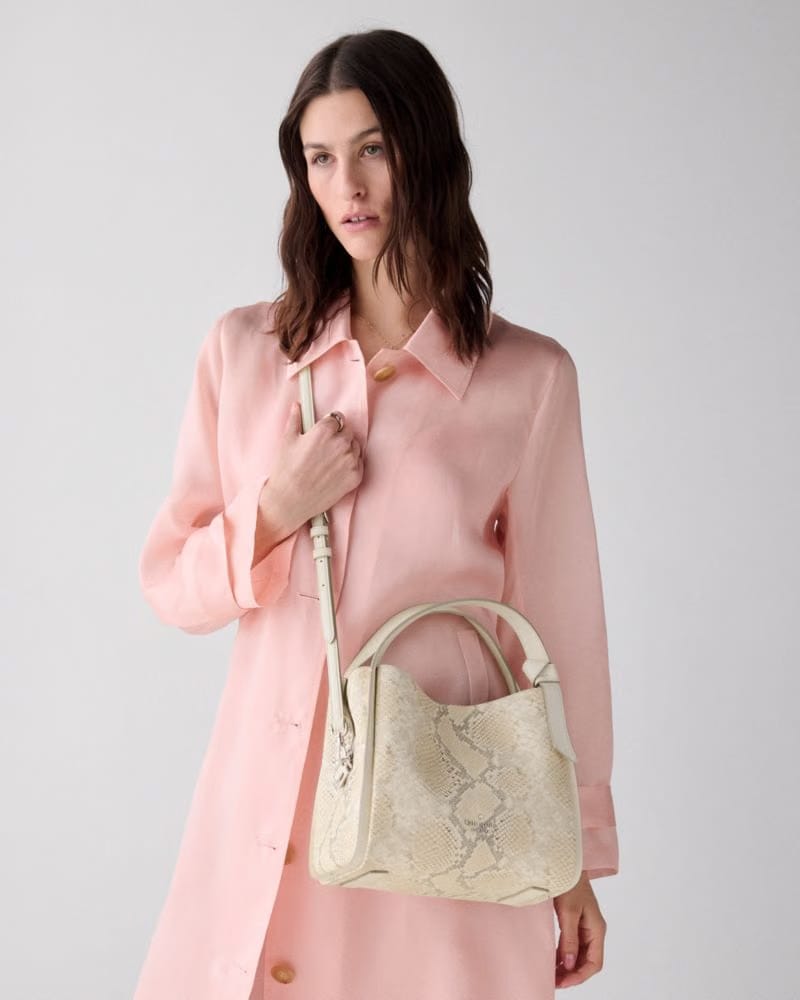 Knott Snake Embossed Carryall Bag