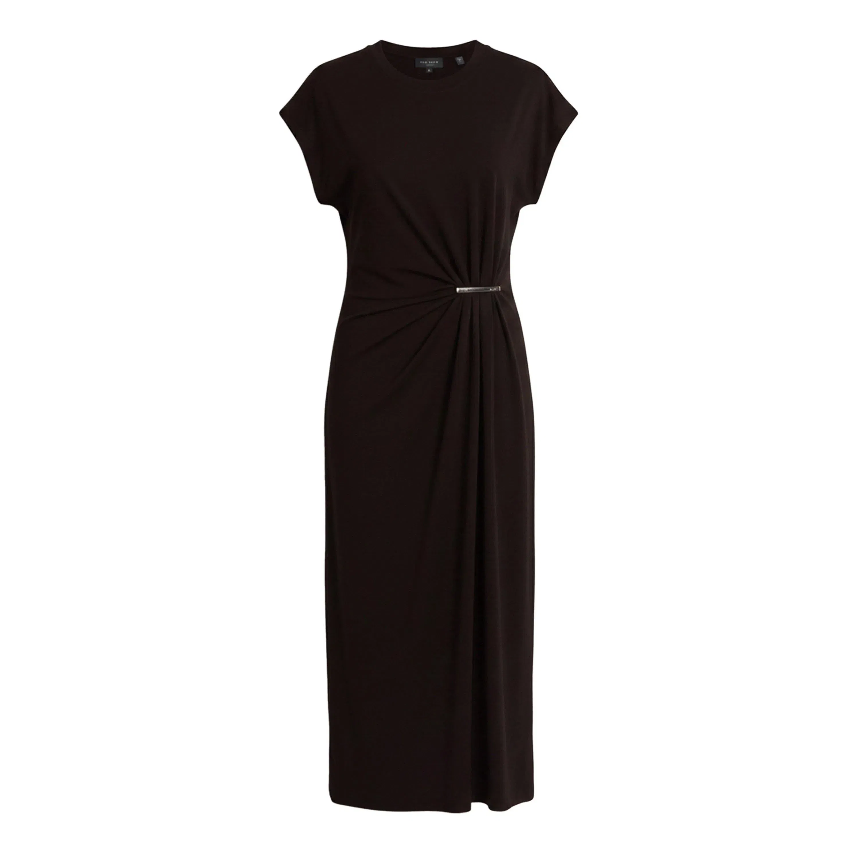 Metal Trim T-Shirt Dress