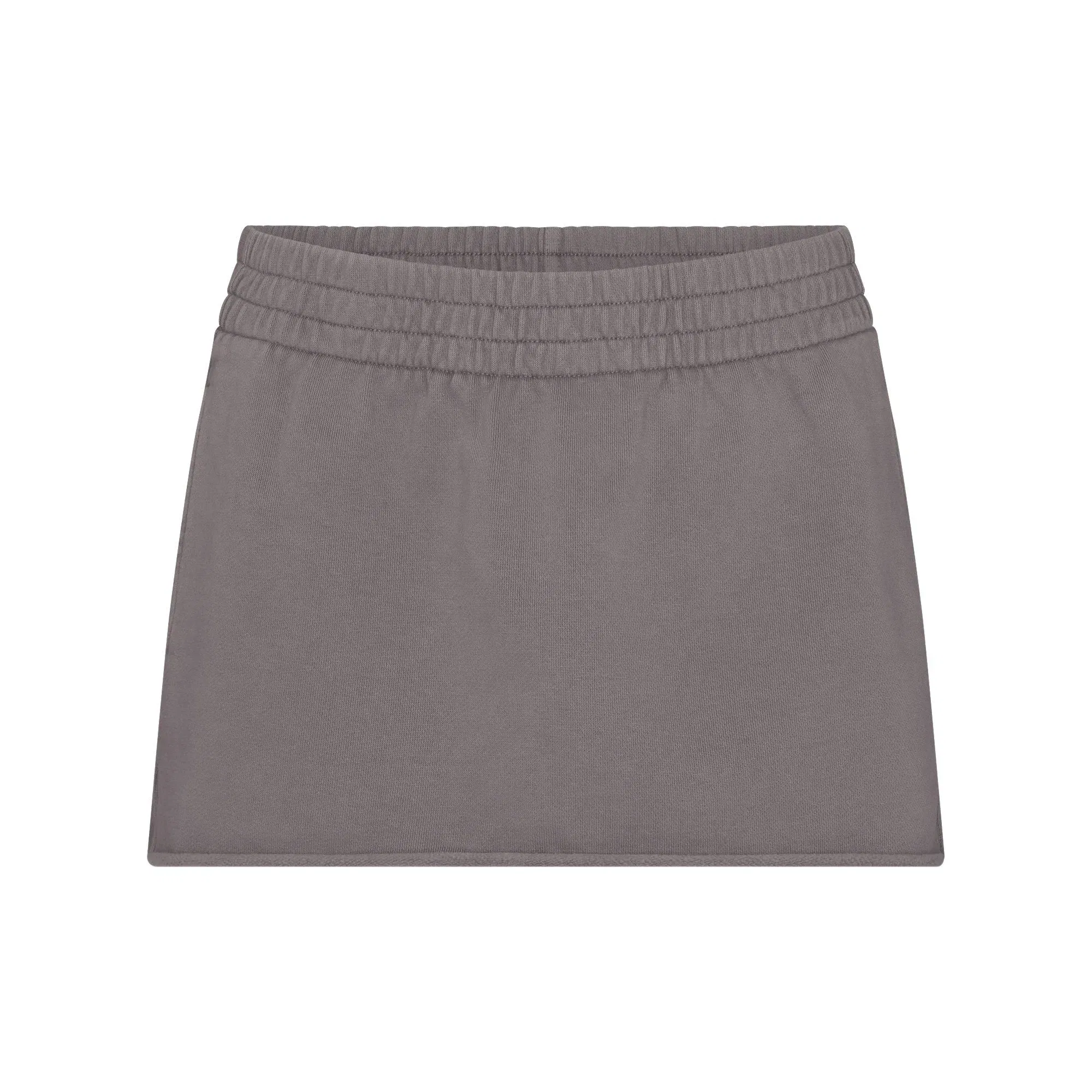 Boyfriend Fleece Mini Skirt