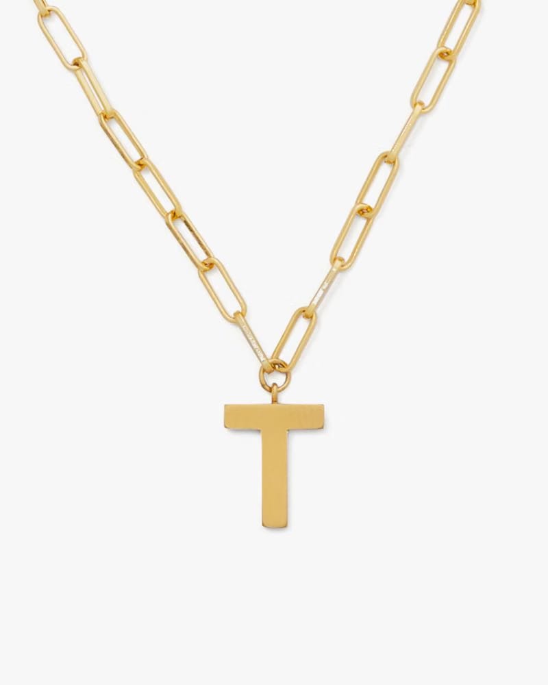 Initial This T Pendant