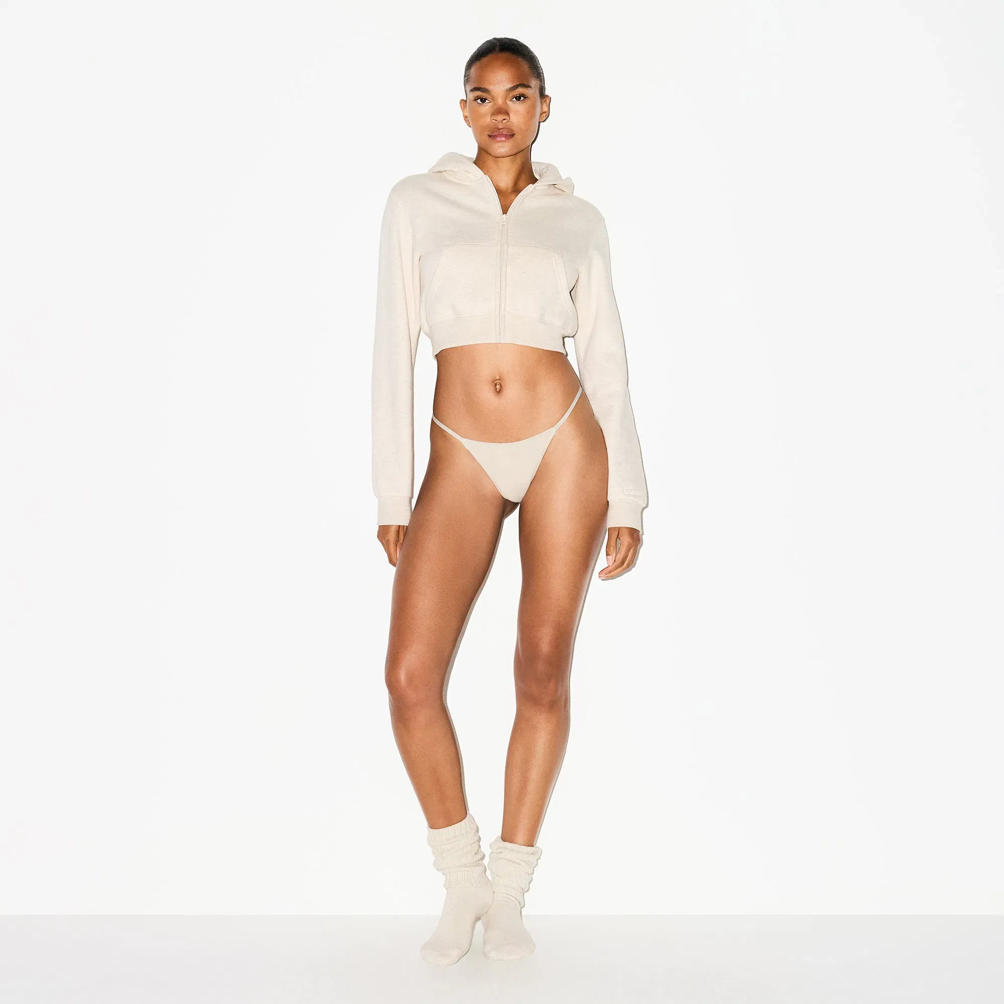 Lightweight Cotton String Thong