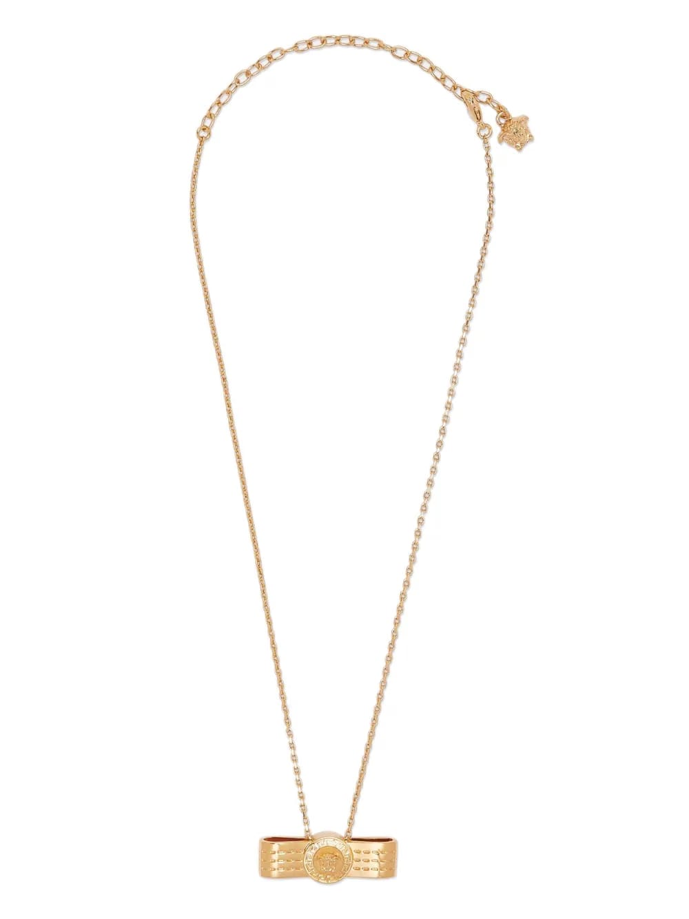 bow-detail necklace