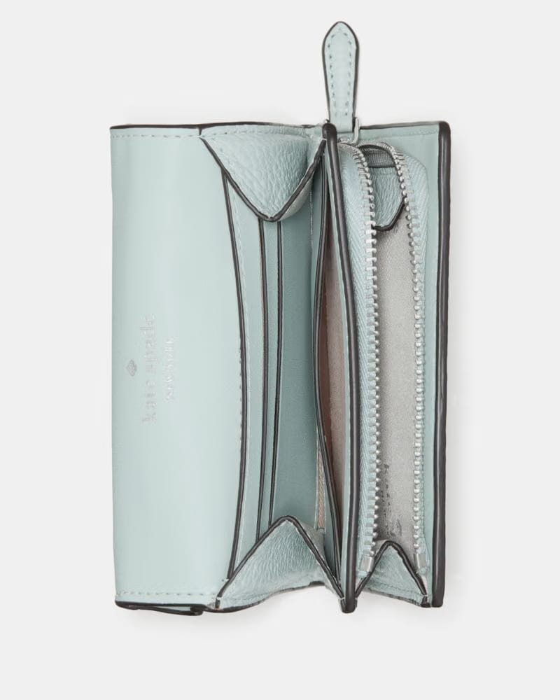 Small L-zip Flap Wallet