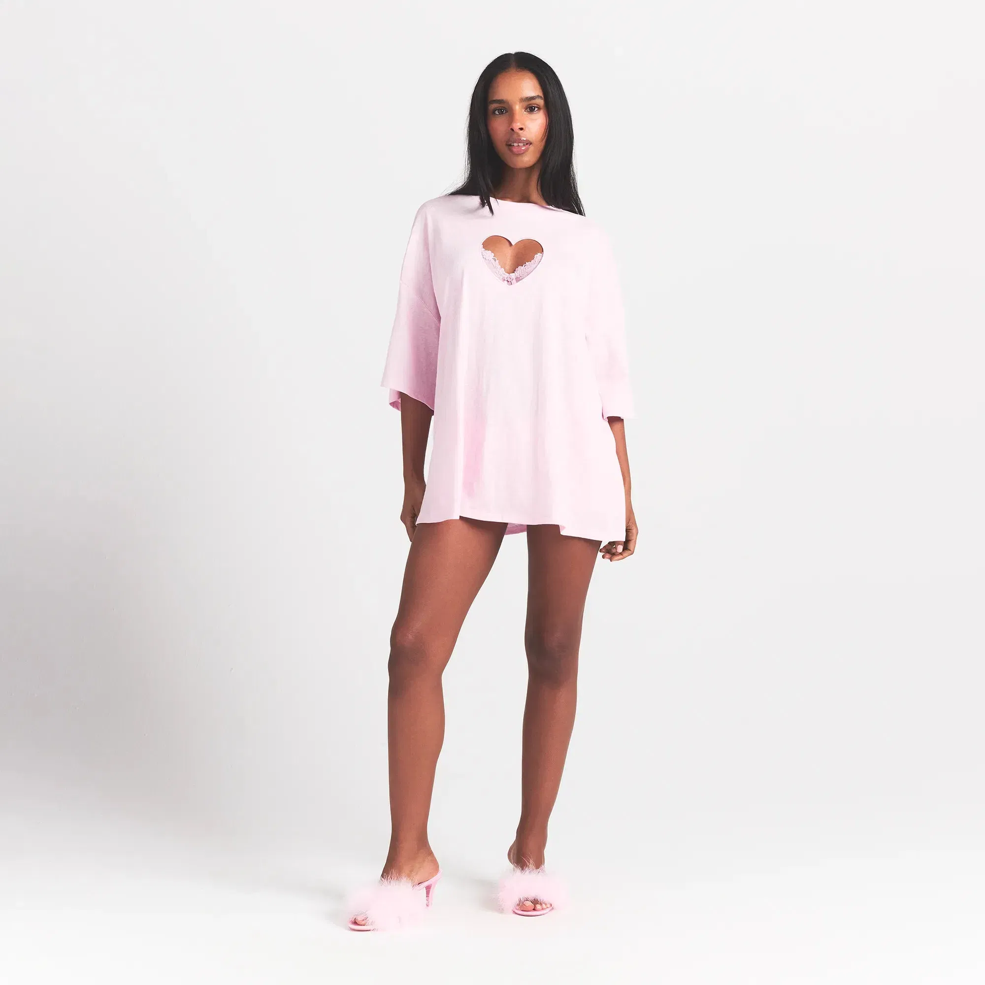 Worn in Jersey Heart Oversized T-shirt