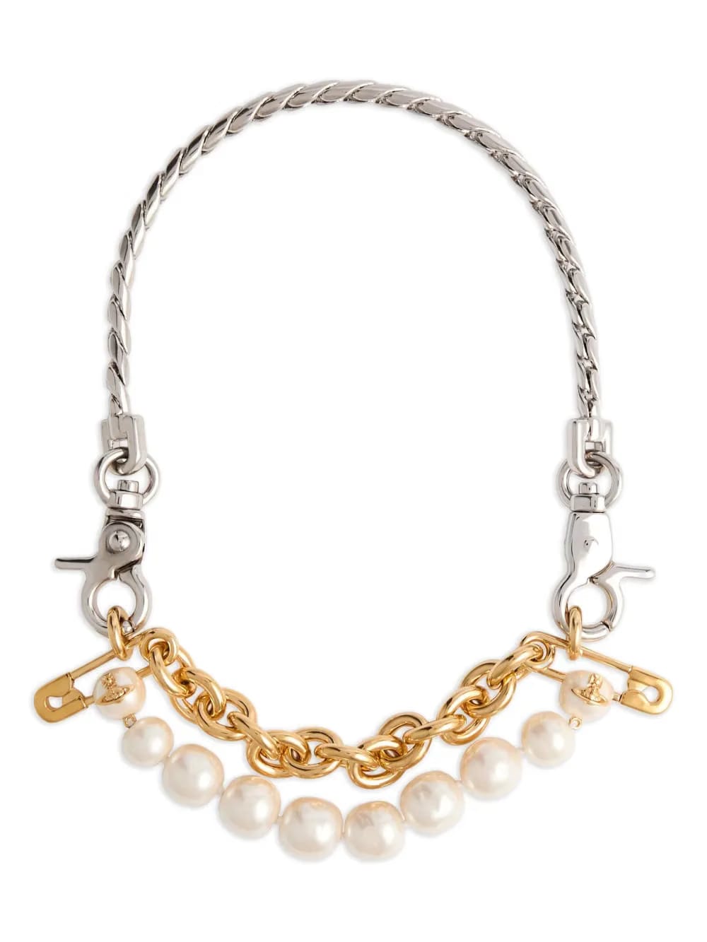 Claude pearl-chain necklace