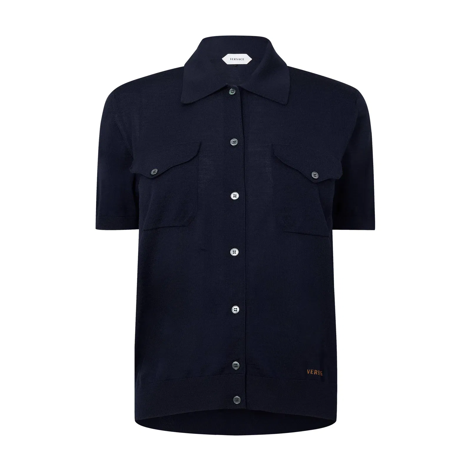 Knitted Short Sleeve Shirt