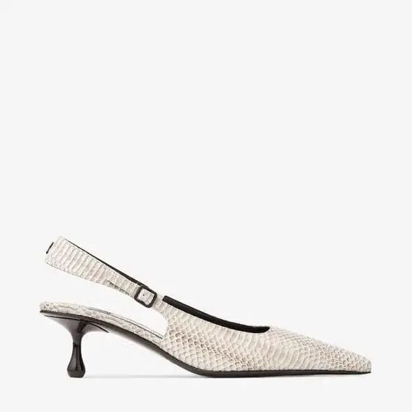 Jimmy Choo Amel Snake print leather pumps - neutral