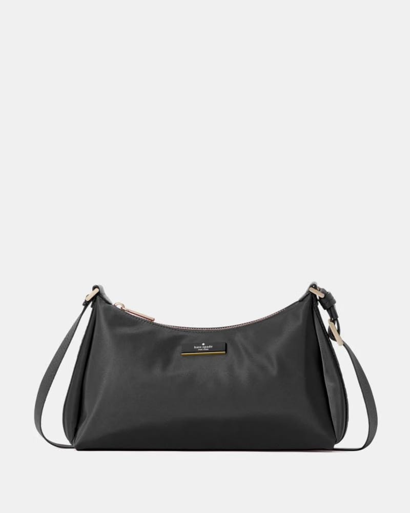 Carter Metallic Fabric Small Shoulder Bag
