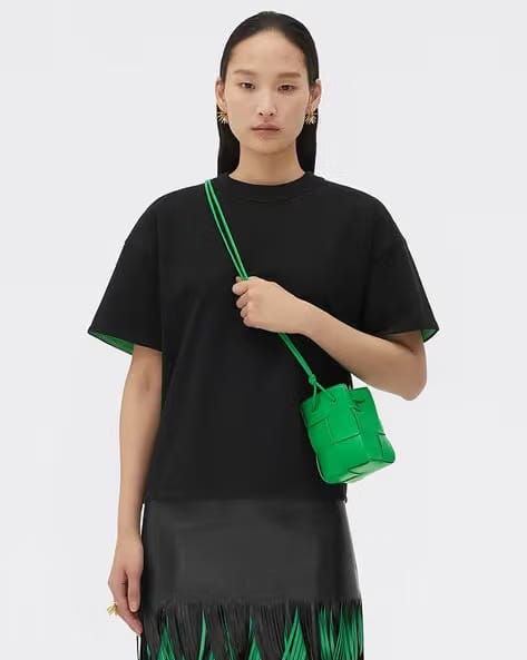 BOTTEGA VENETA Woven Cassette Bucket Bag