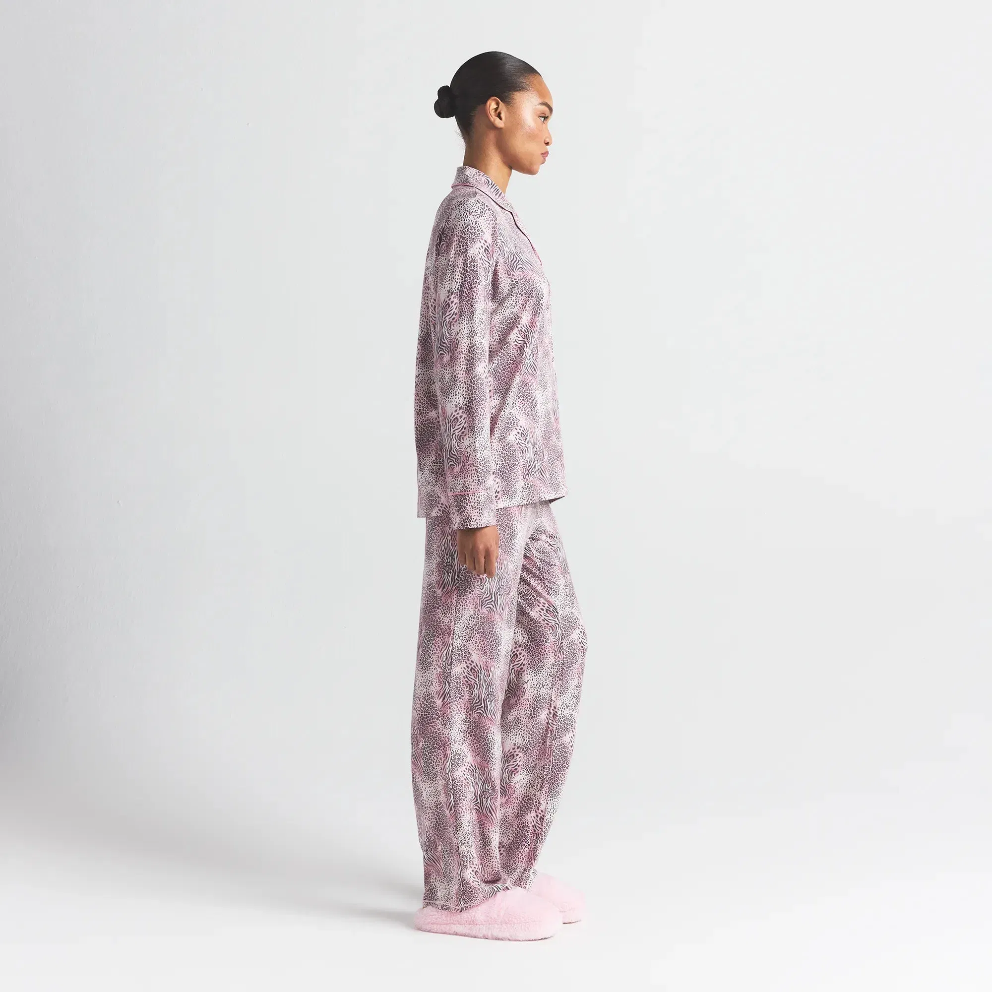 Skims Sleep Long Sleeve Button Up Set