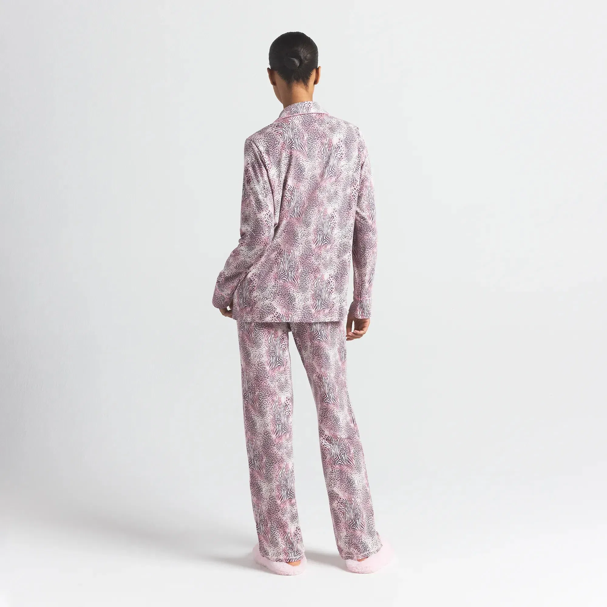 Skims Sleep Long Sleeve Button Up Set