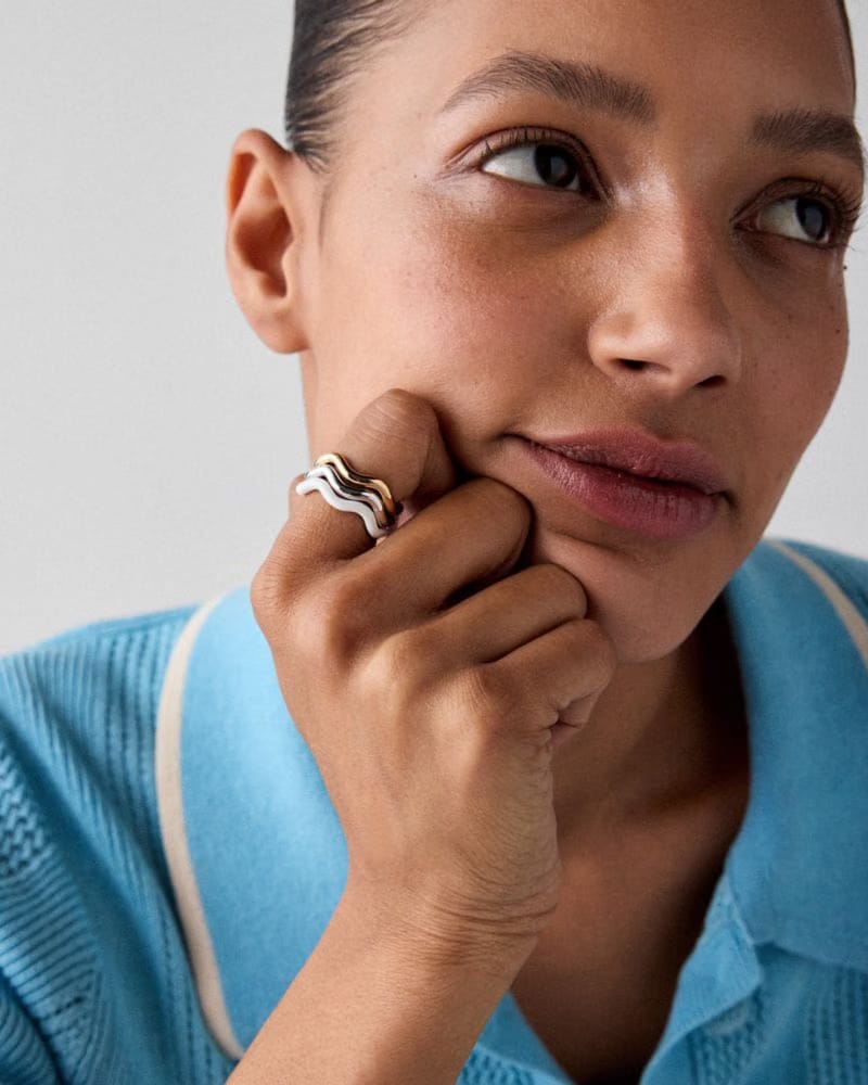 Wave Ring Set