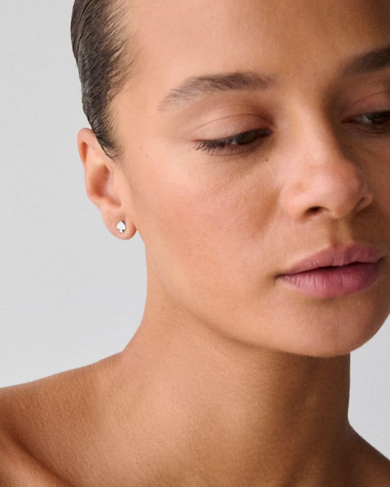 Signature Spade Mini Studs