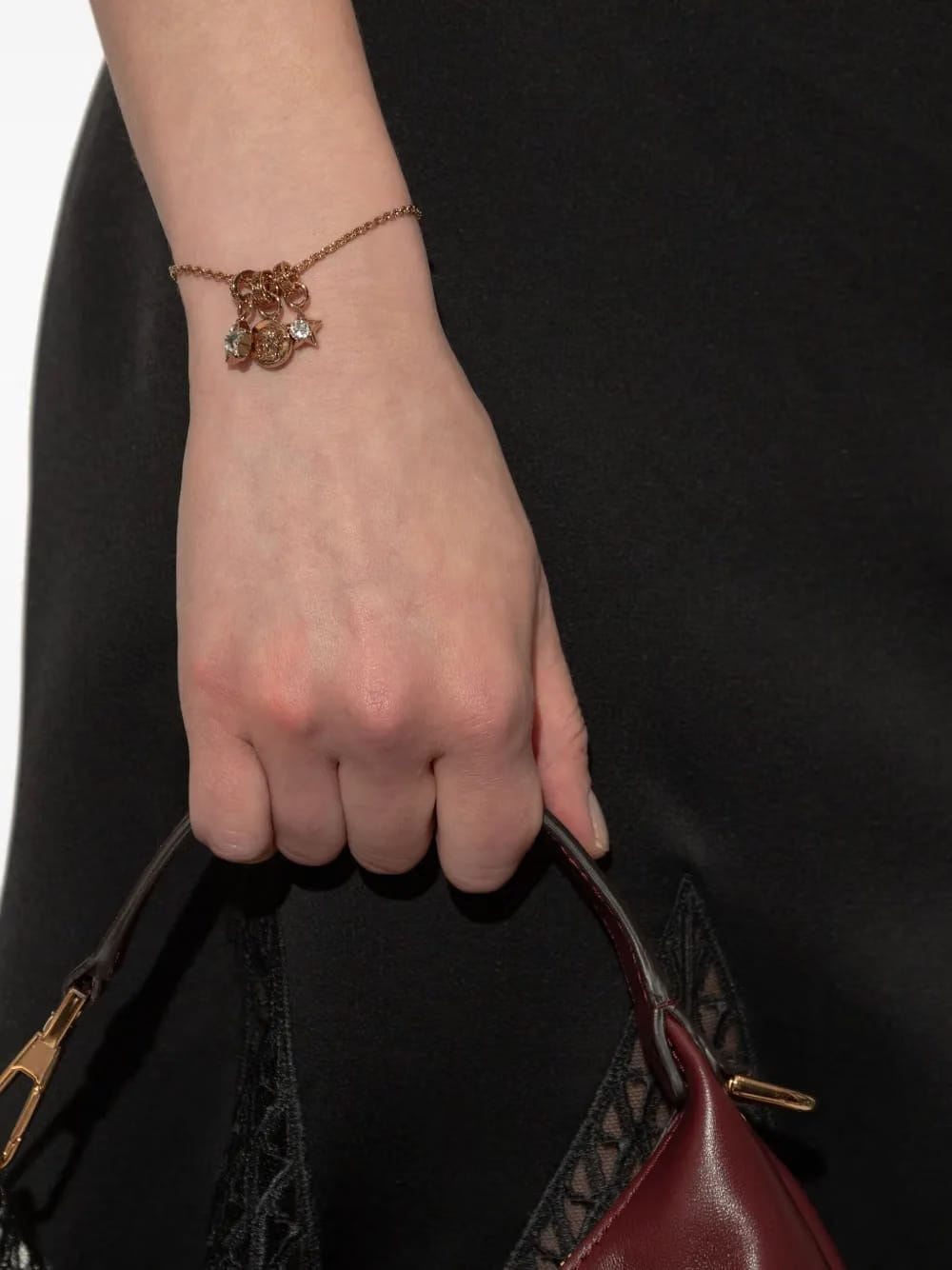 charm-embellished bracelet