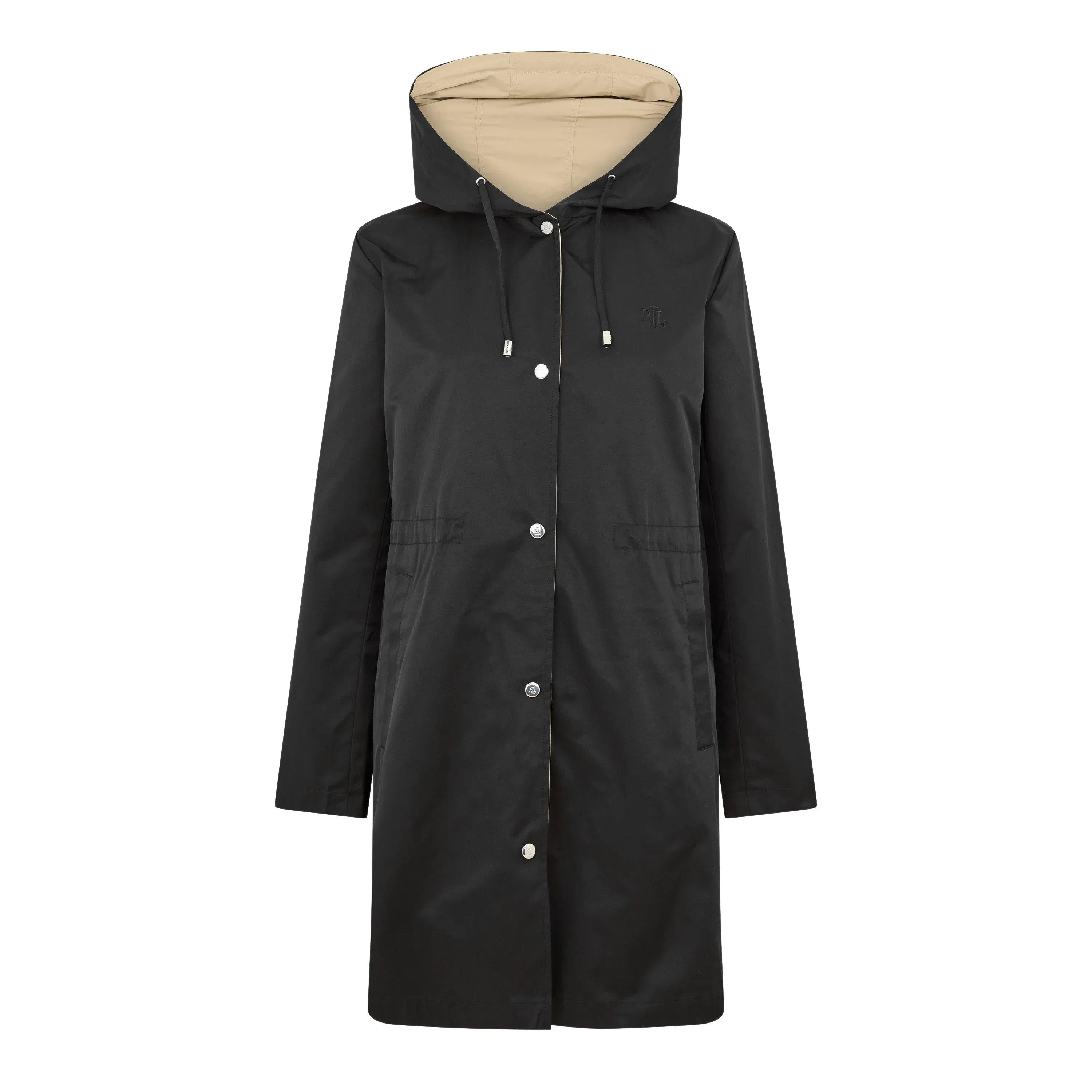 Water-Resistant Adjustable Rain Anorak