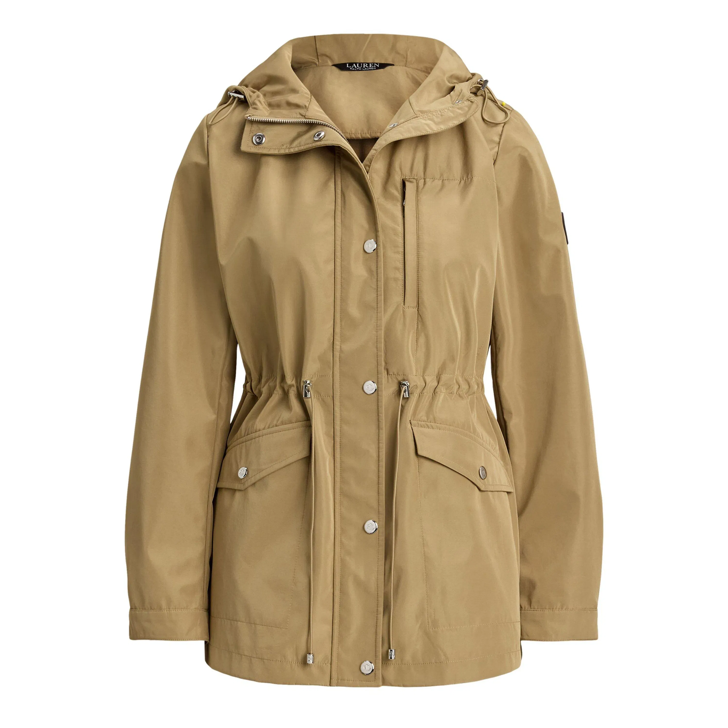 Water-Resistant Adjustable Rain Anorak