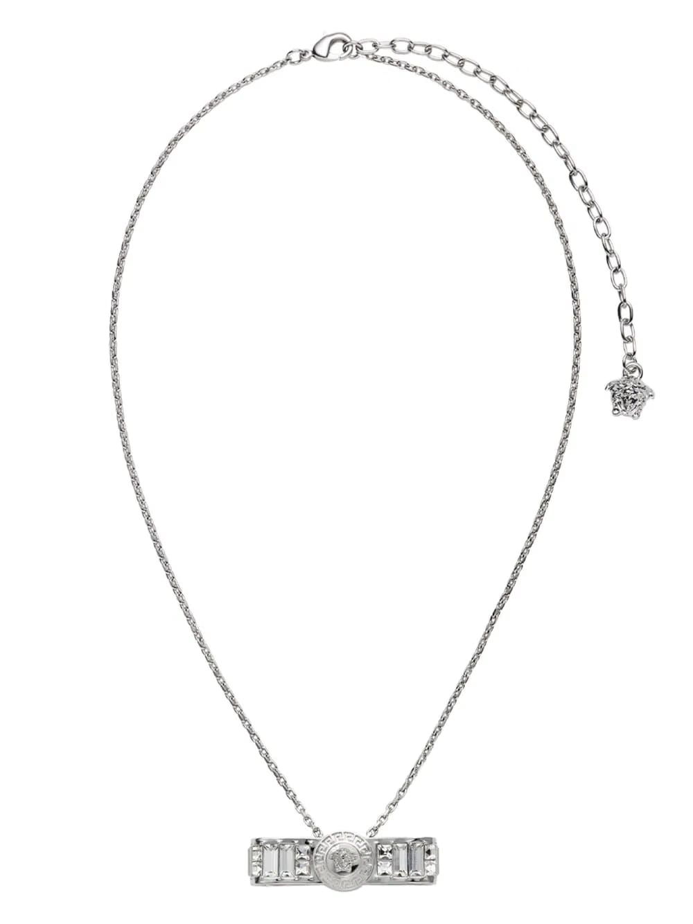 Gianni Ribbon crystal pendant necklace