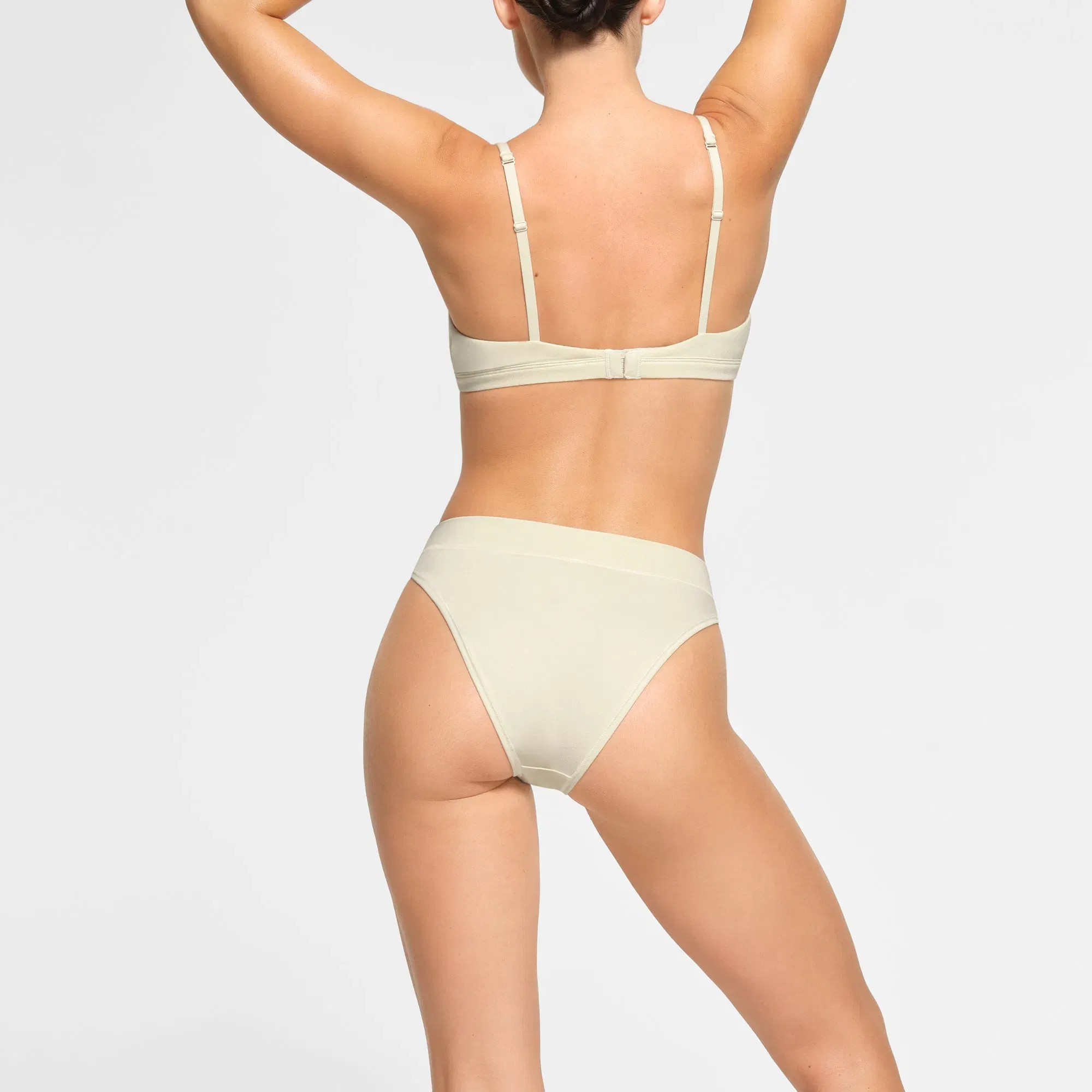 Cotton Jersey Cheeky Tanga