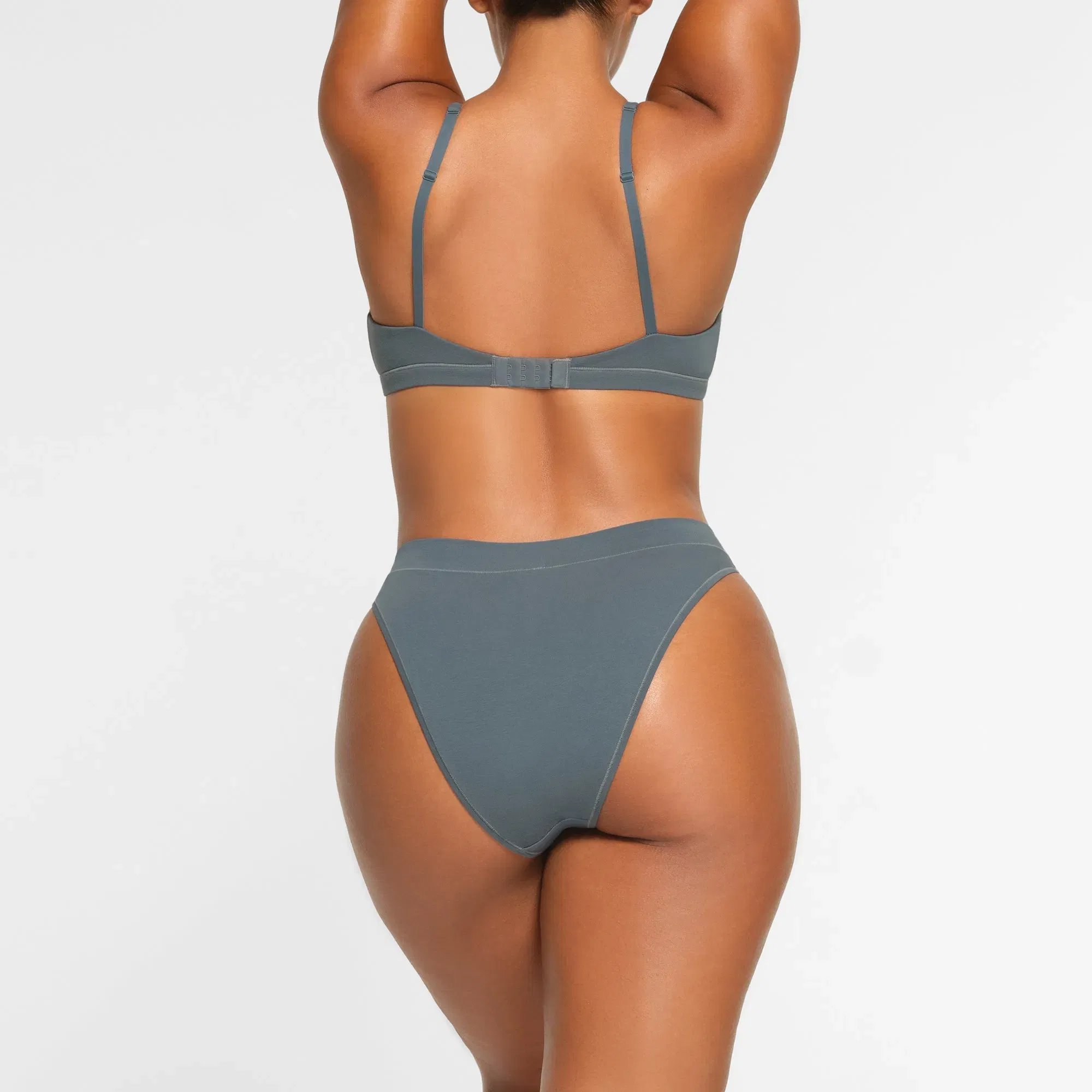 Cotton Jersey Cheeky Tanga