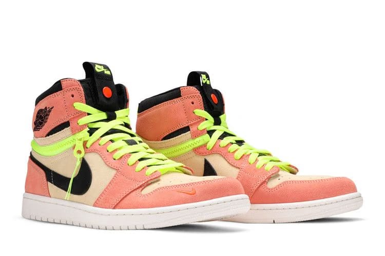 Air Jordan 1 High Switch Pink Green
