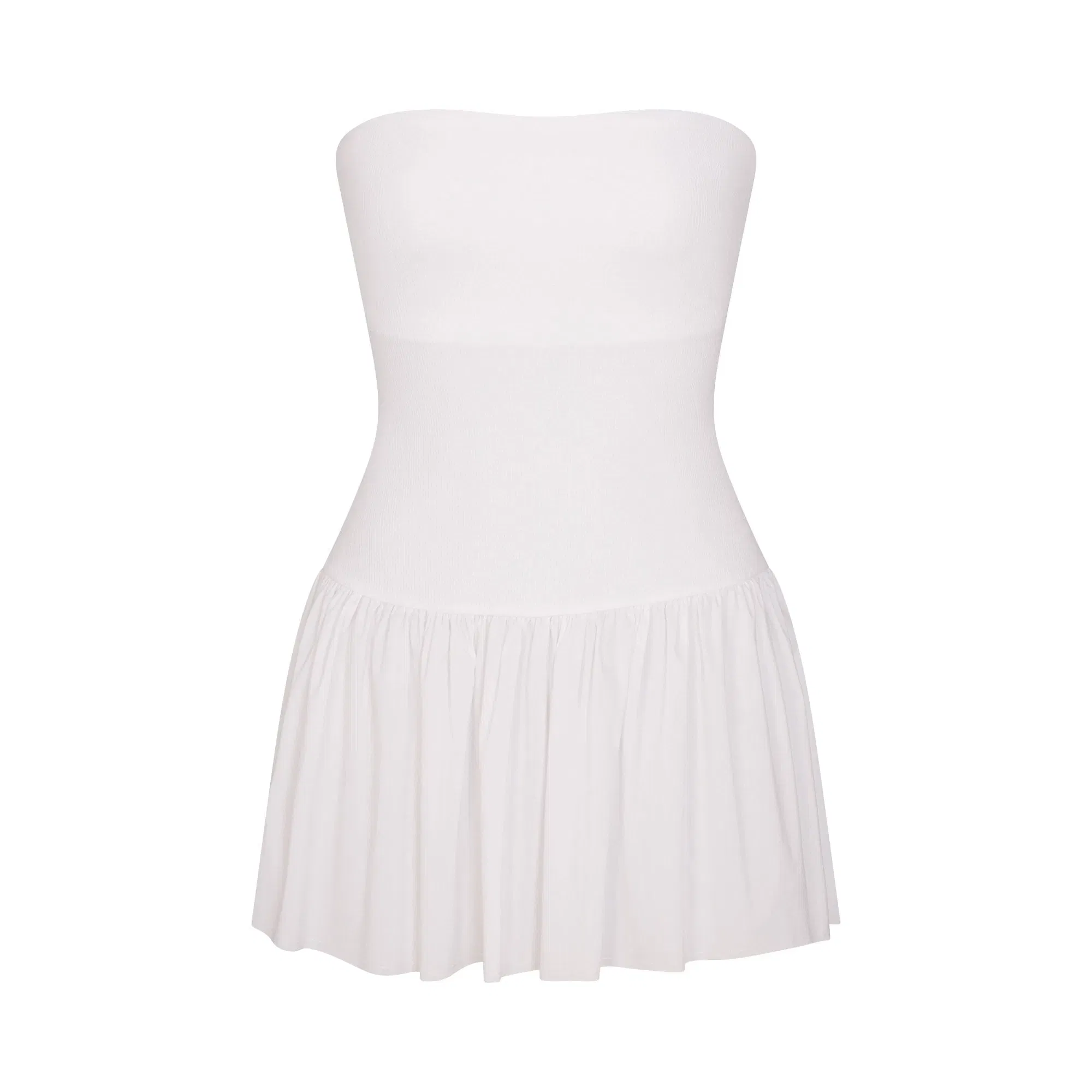 Poplin Apparel Mini Tube Dress