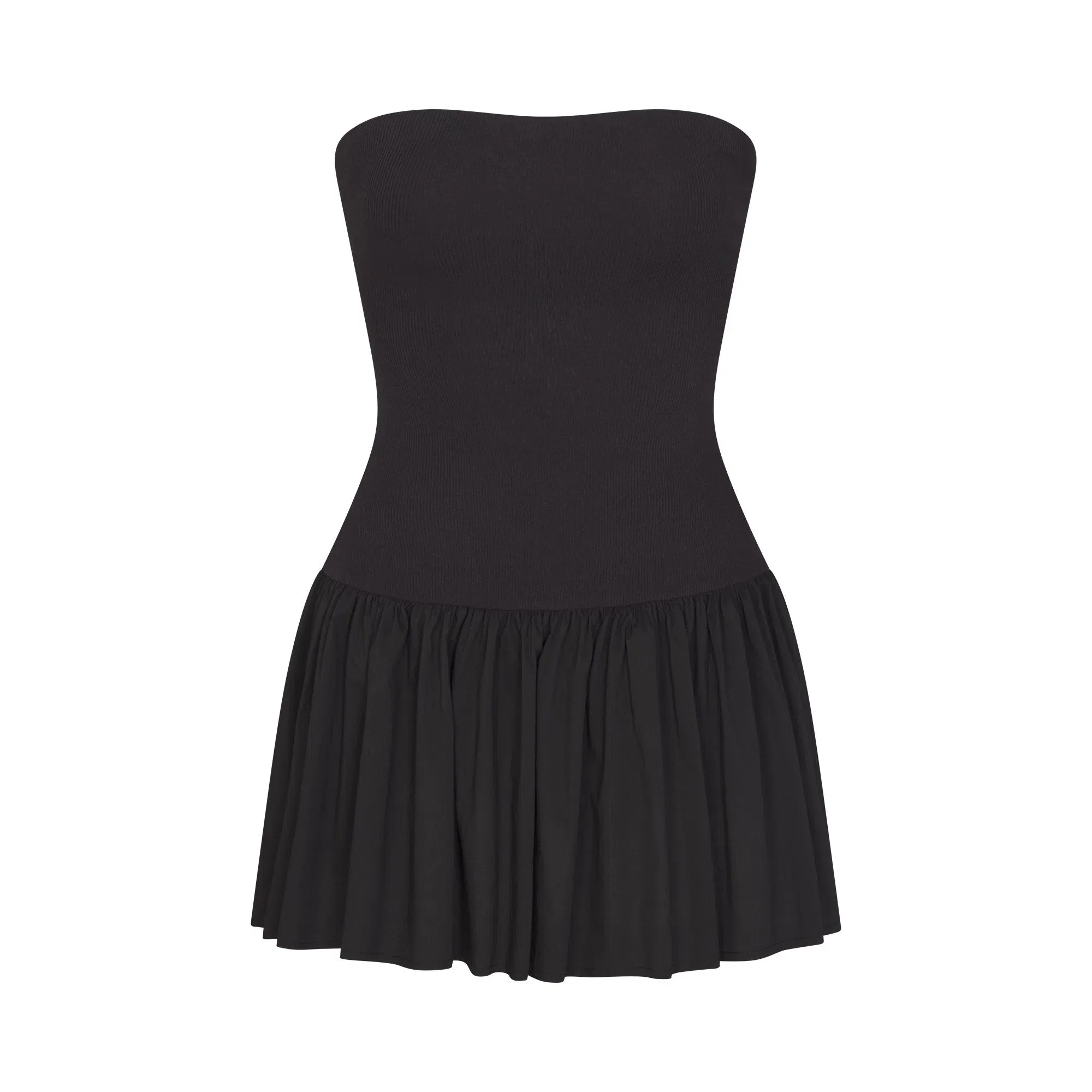 Poplin Apparel Mini Tube Dress
