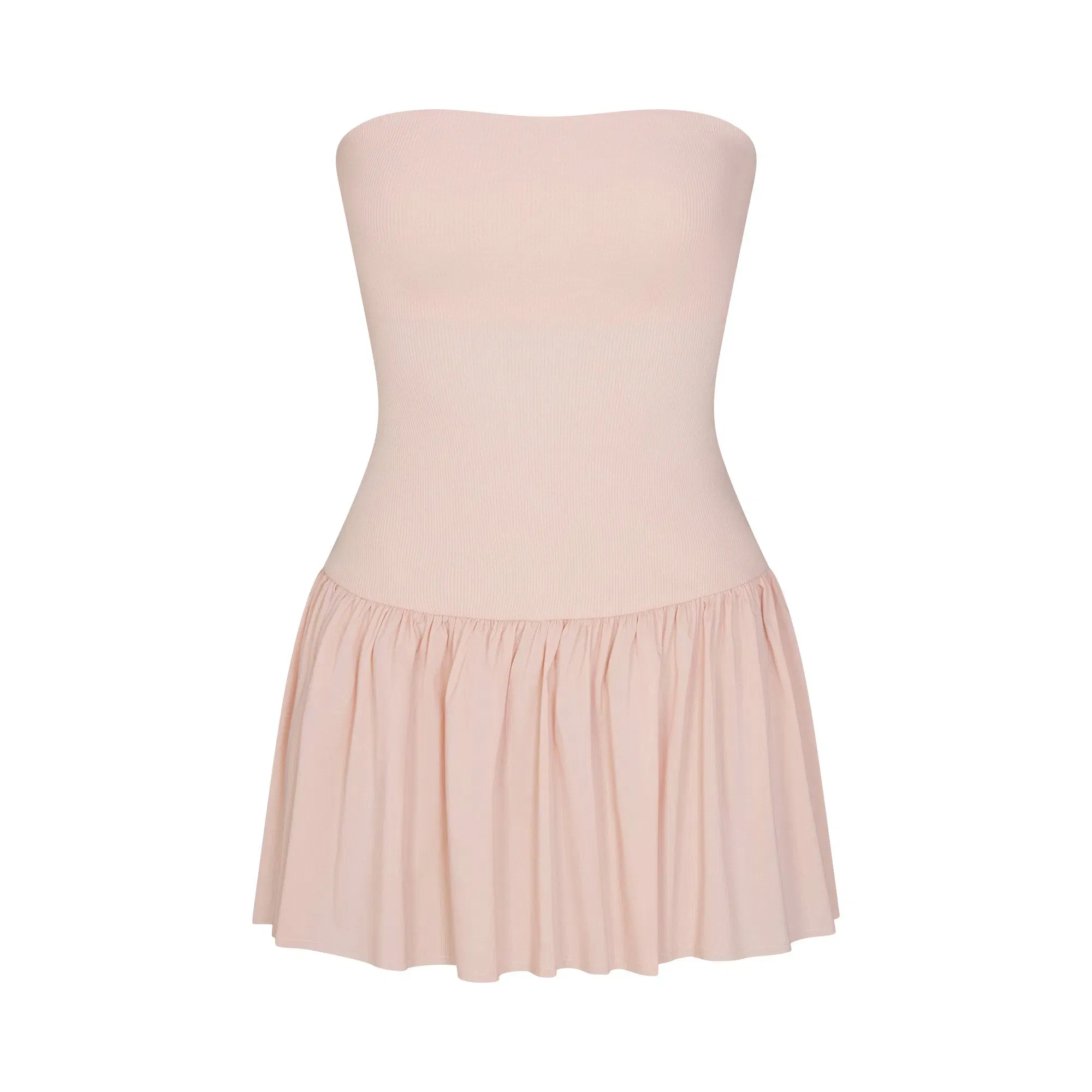 Poplin Apparel Mini Tube Dress
