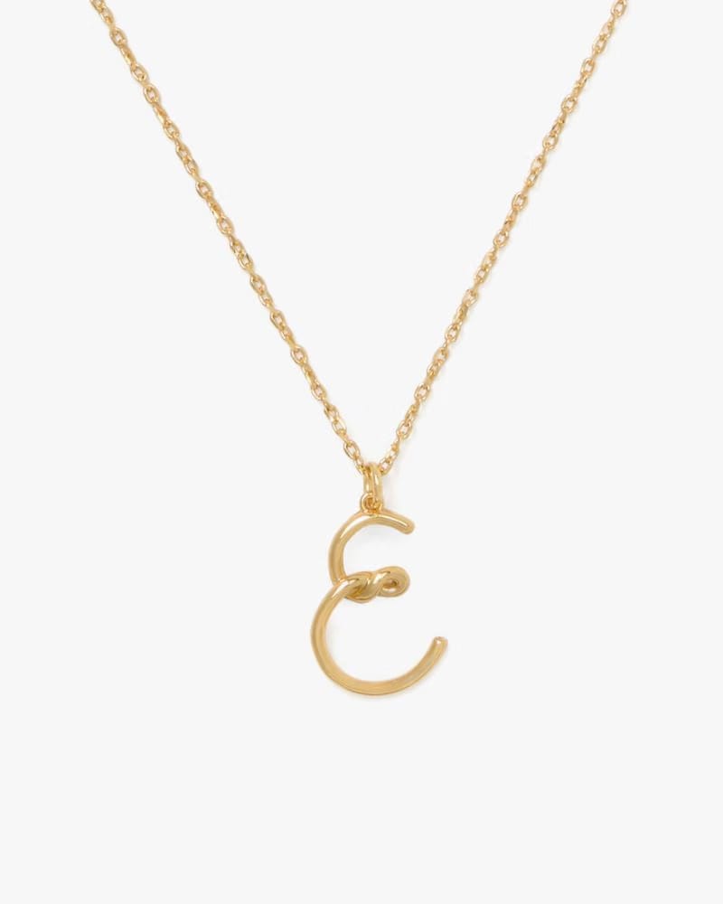 Initial Script E Pendant