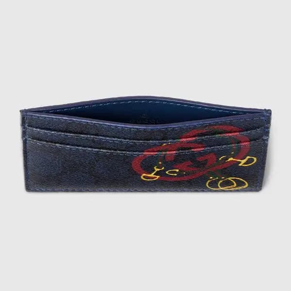 GG card case with print gg canvas