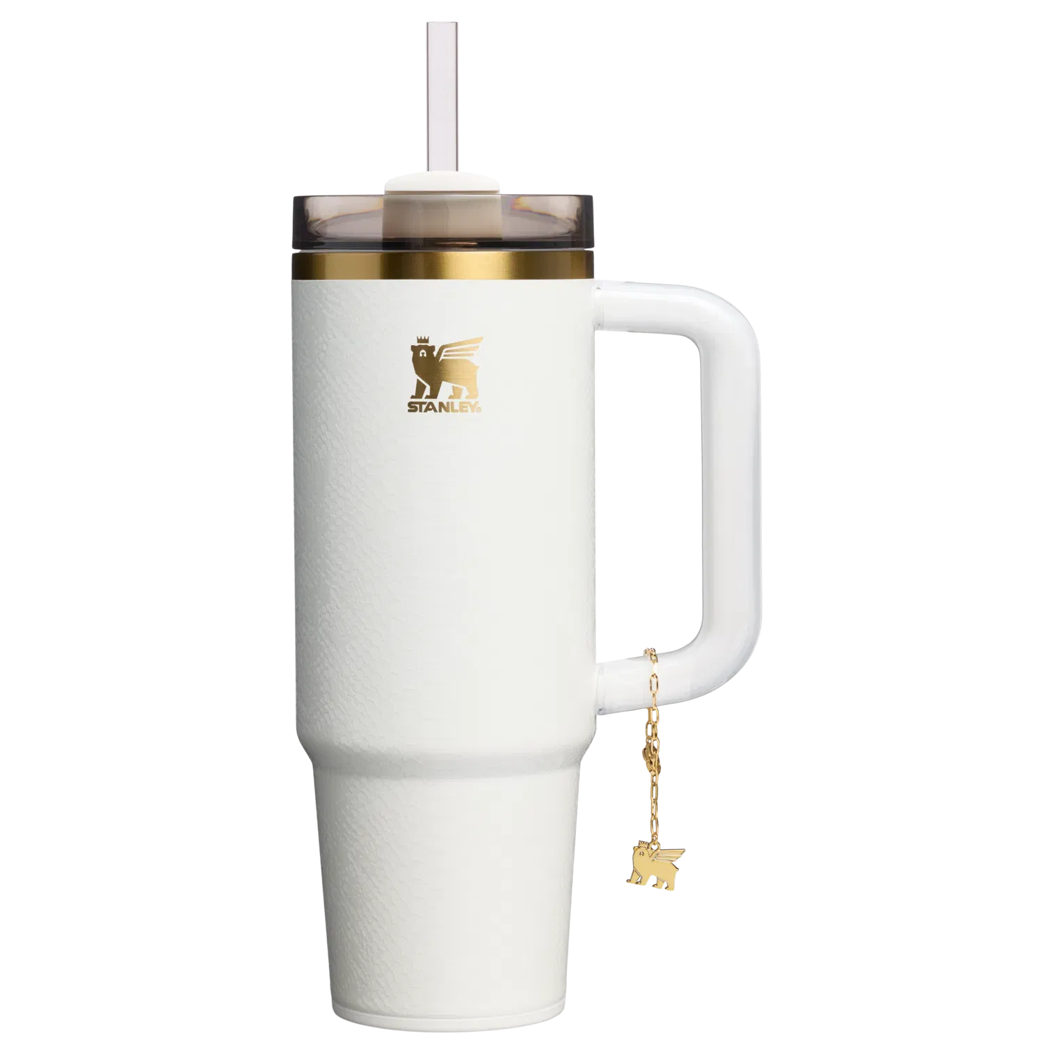 Stanley The Quencher Luxe H2.0 FlowState Tumbler | 30 OZ Pale Stone Snakeskin