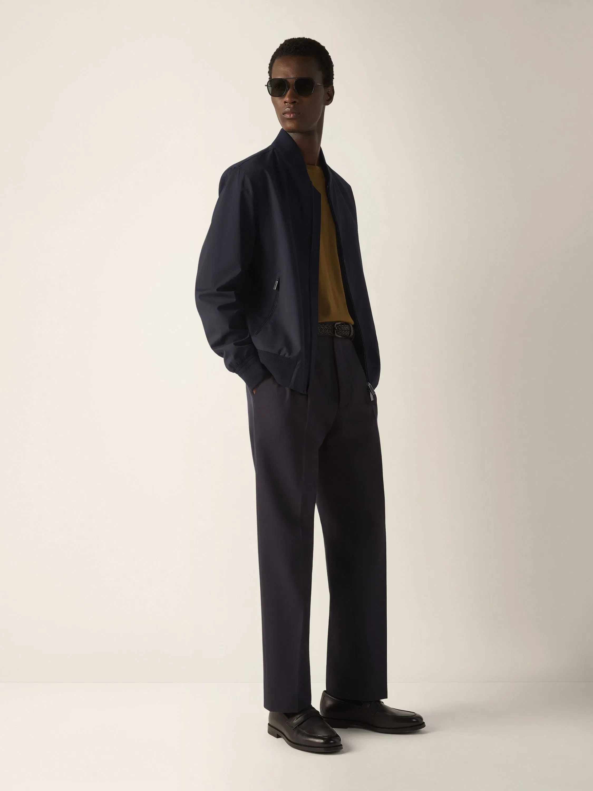 Zegna Trofeo Elements Wool Bomber