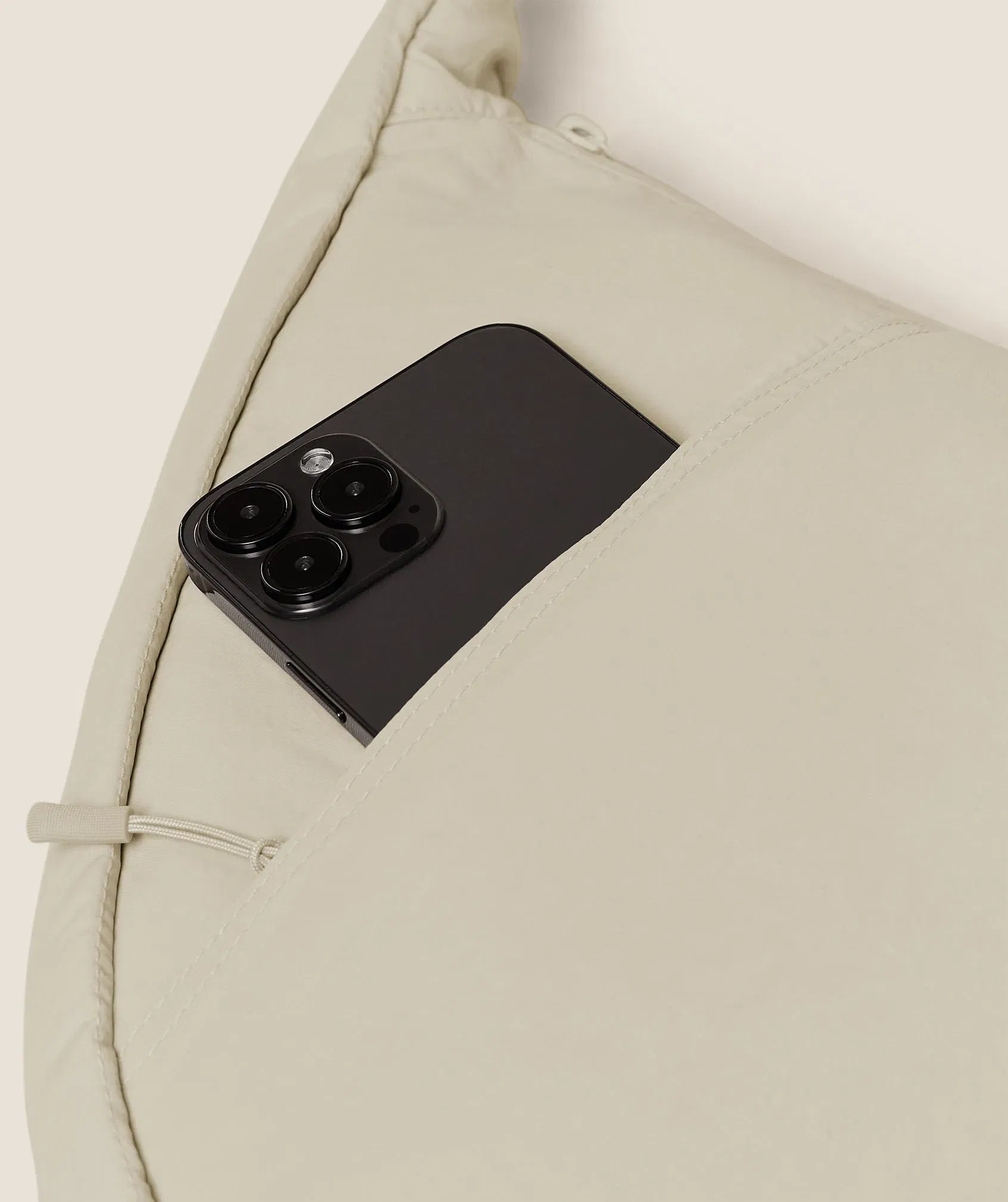 Women's Gymshark Large Pleat Crossbody Pebble Grey