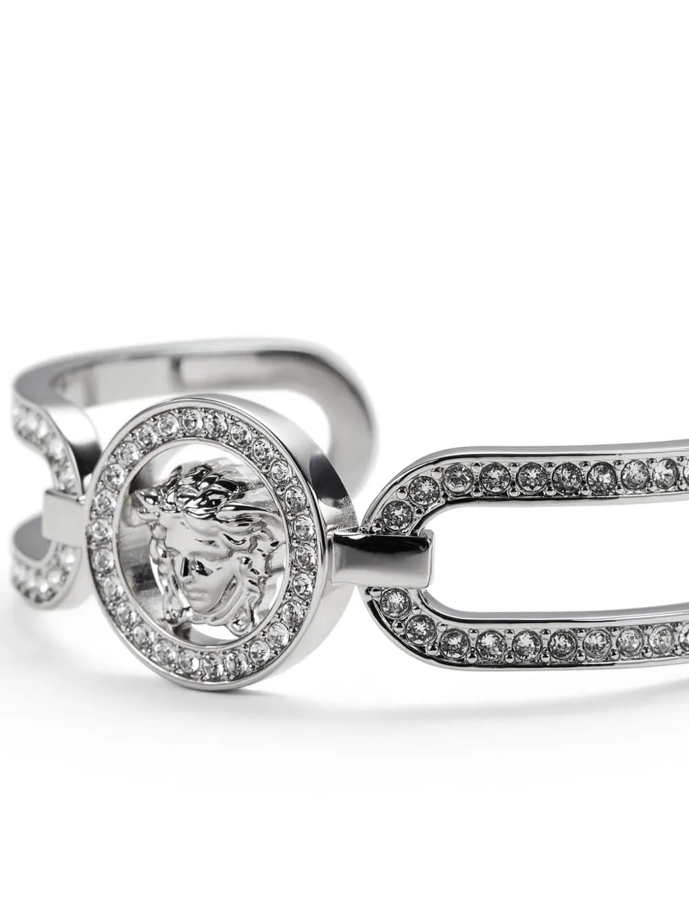 Medusa '95 crystal-embellished cuff bracelet