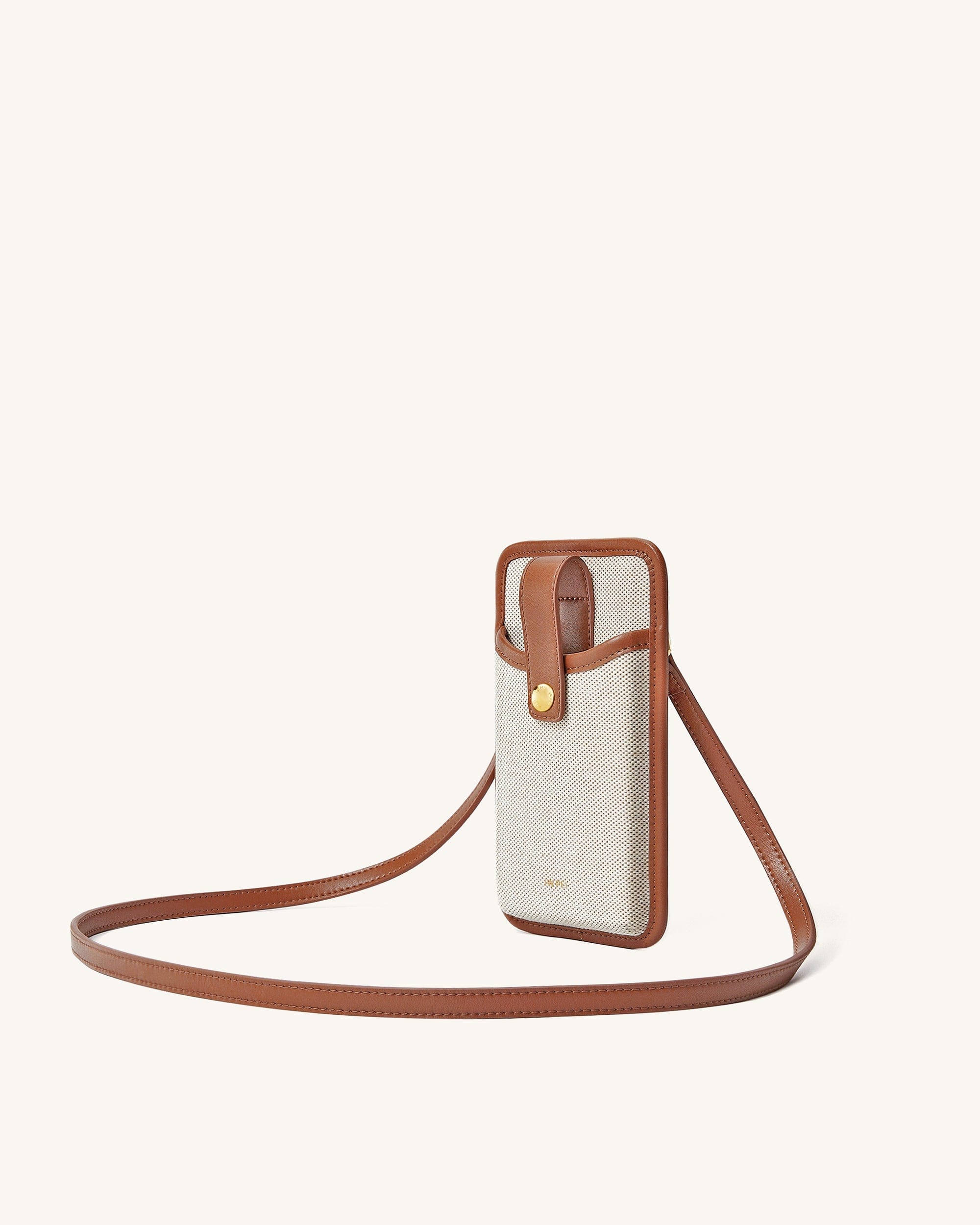 Jw Pei Aylin Canvas Phone Bag Brown