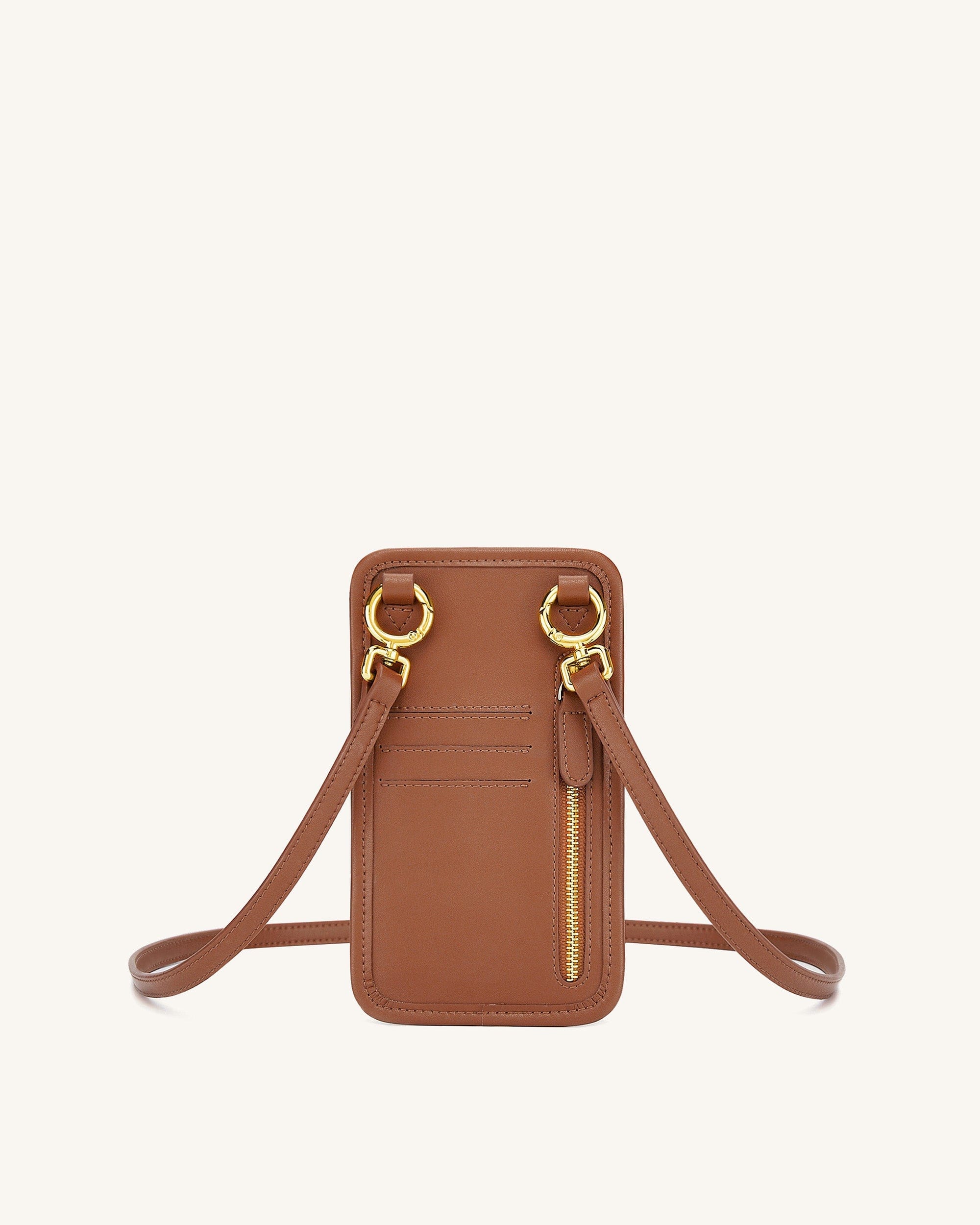Jw Pei Aylin Canvas Phone Bag Brown