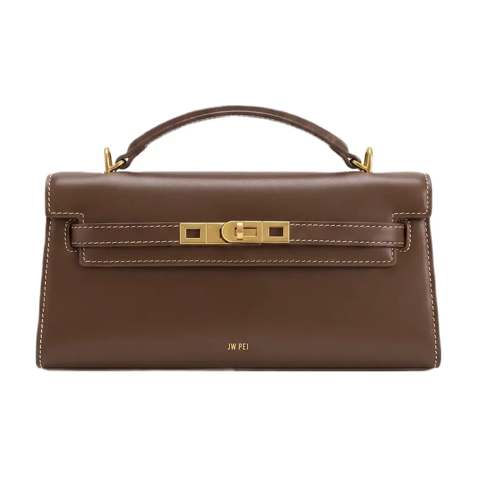 Jw Pei Noor Top Handle Bag Amber Brown