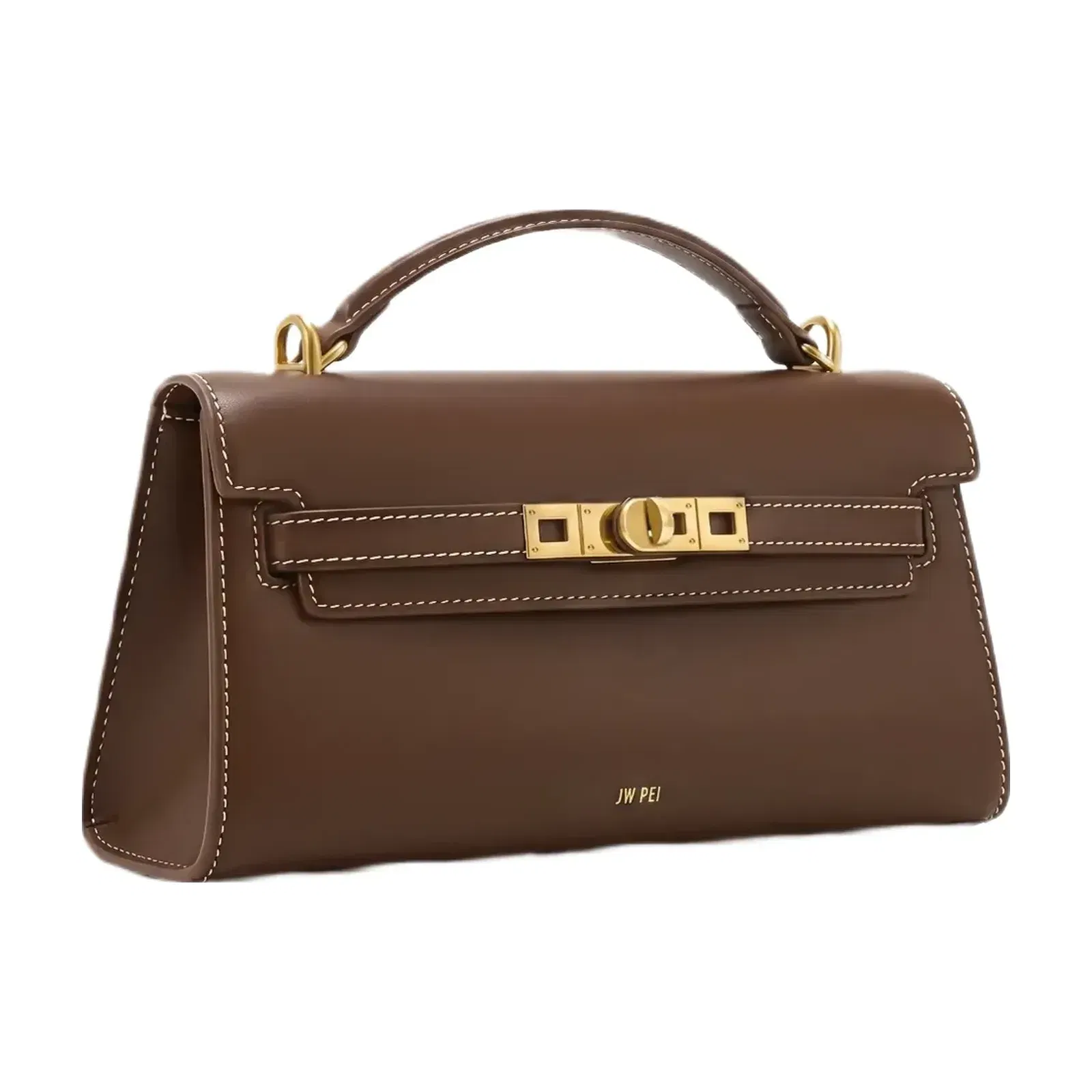 Jw Pei Noor Top Handle Bag Amber Brown