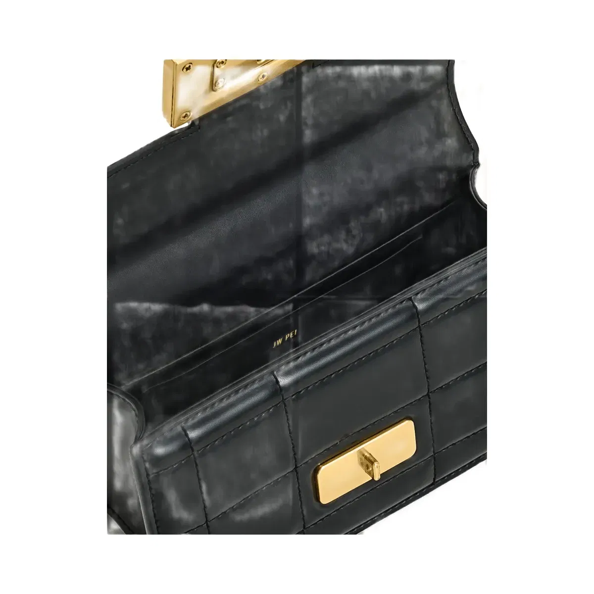 Jw Pei Kaia Bamboo Metal Handle Handbag Black