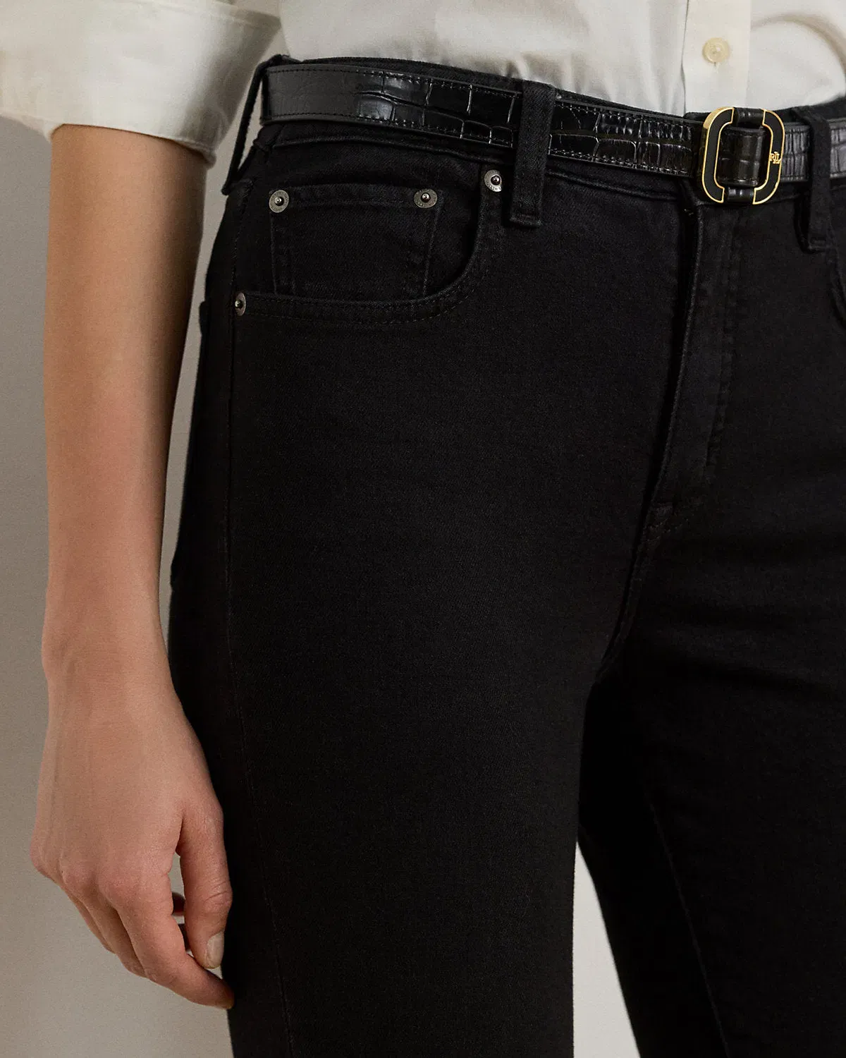 Ralph Lauren HighRise Skinny Ankle Jean