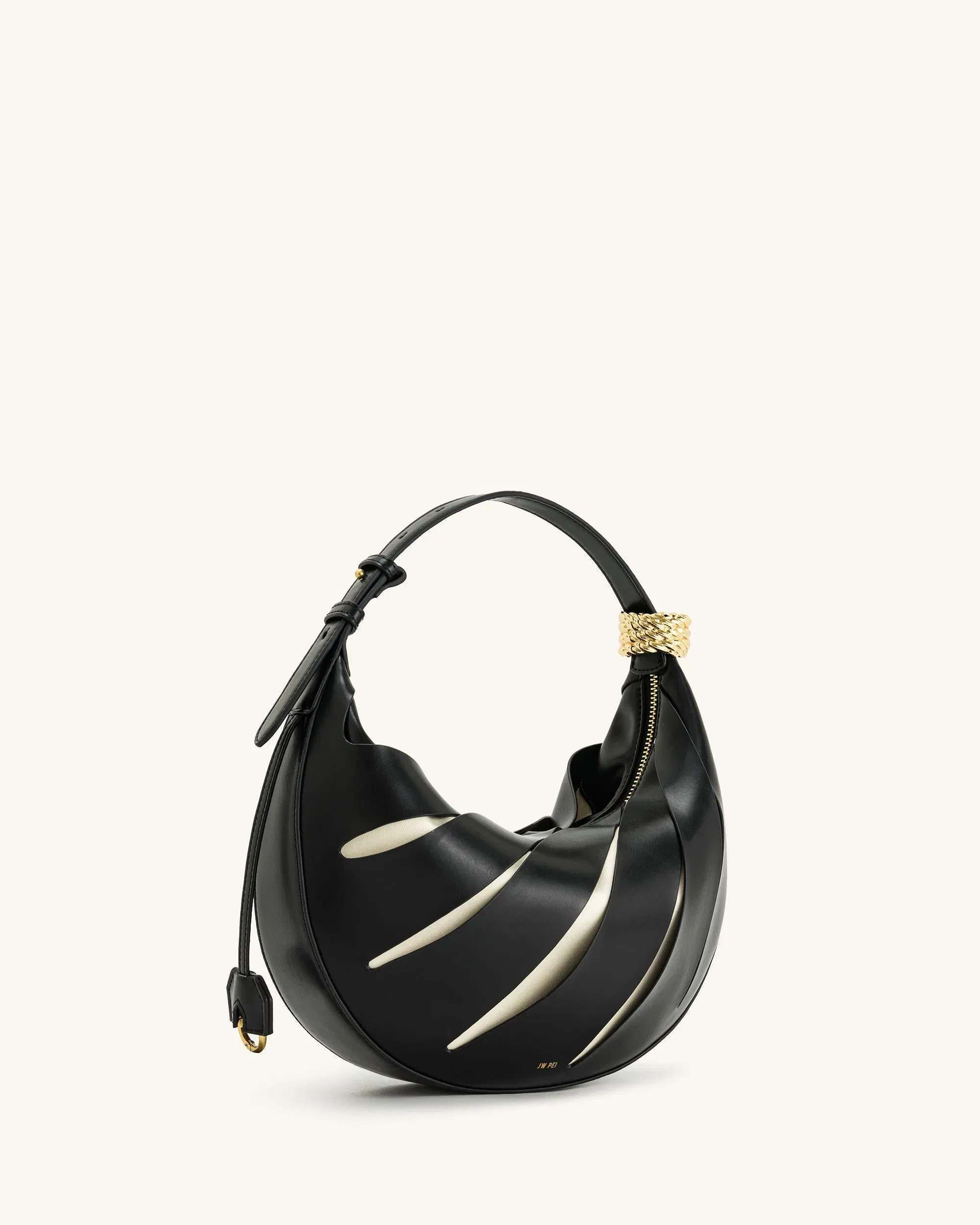 Jw Pei Jana Hollow Out Shoulder Bag Black