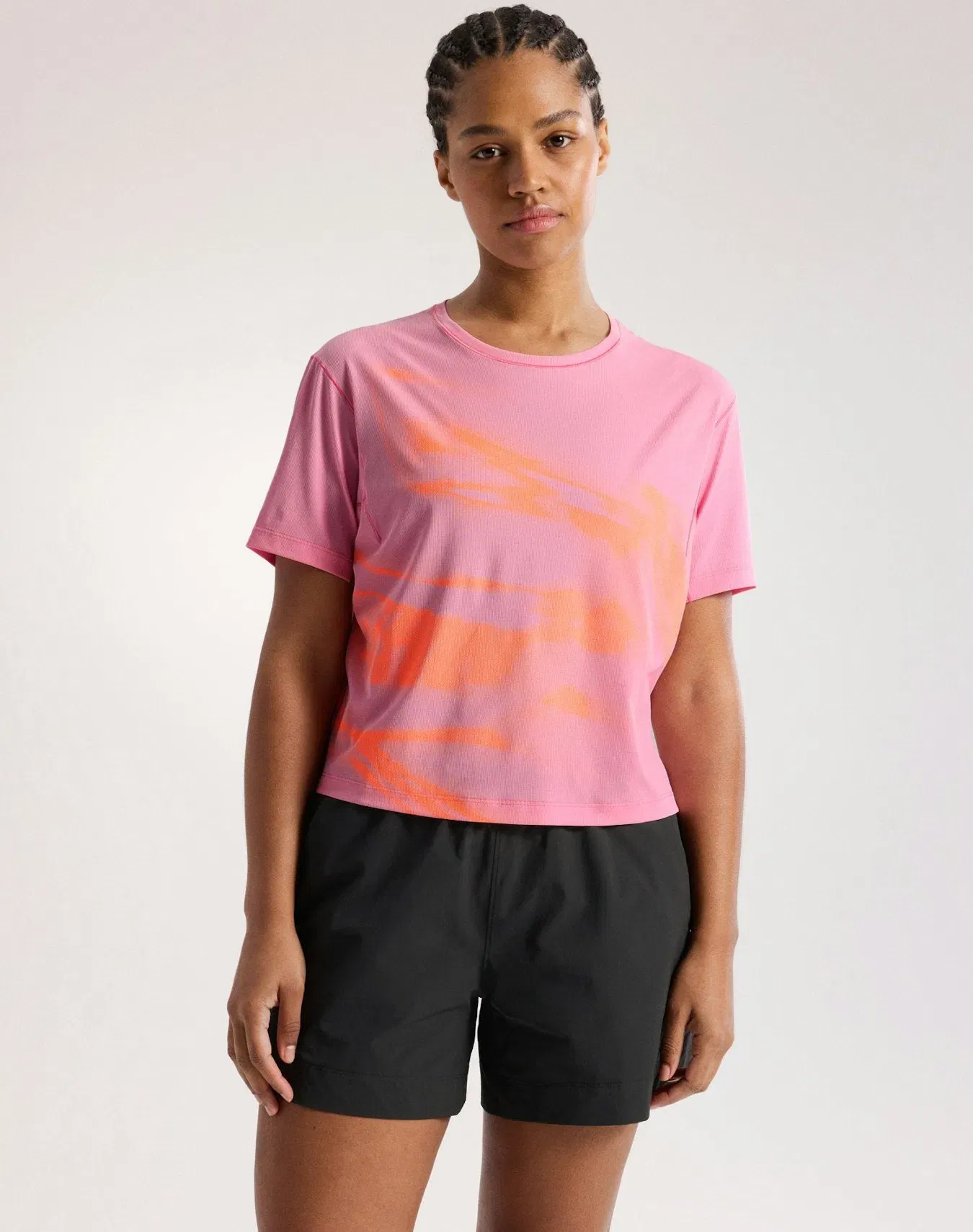 Arc'teryx Sunna Speed Bird Crop Shirt Women's Pineberry