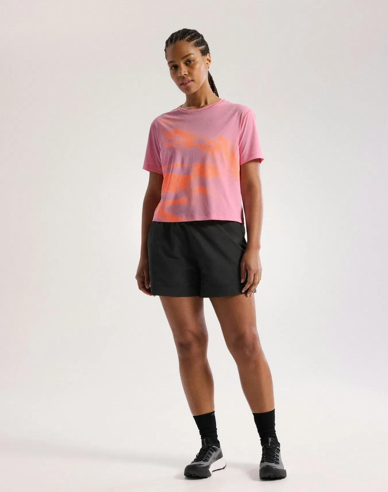 Arc'teryx Sunna Speed Bird Crop Shirt Women's Pineberry
