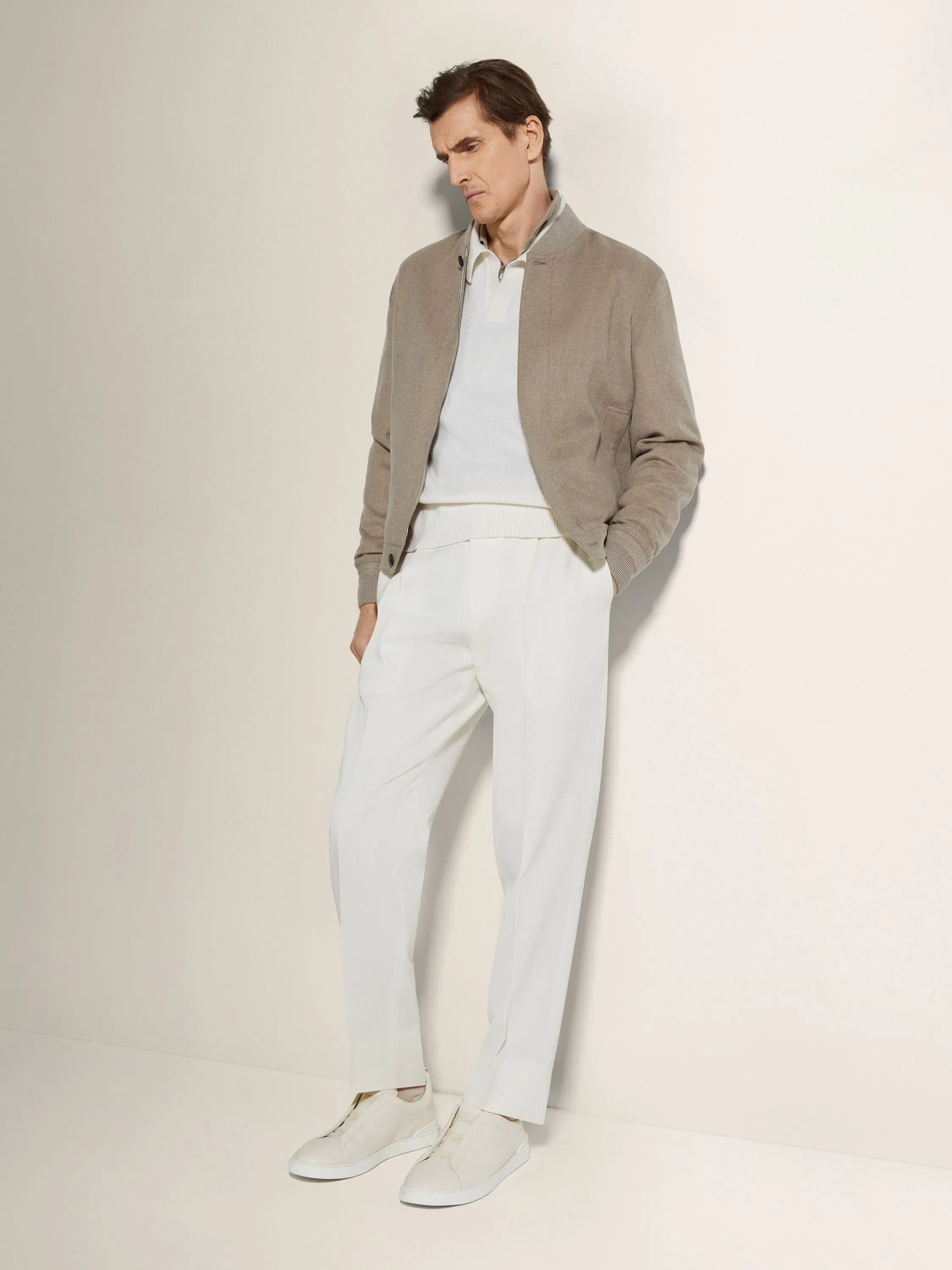 Zegna Oasi Cashmere Elements Bomber