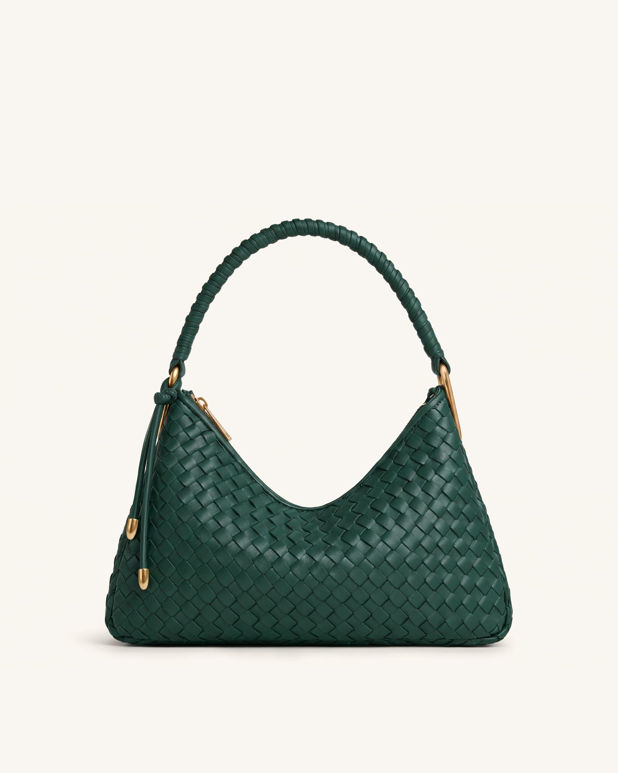 Jw Pei Lorena Woven Shoulder Bag Black