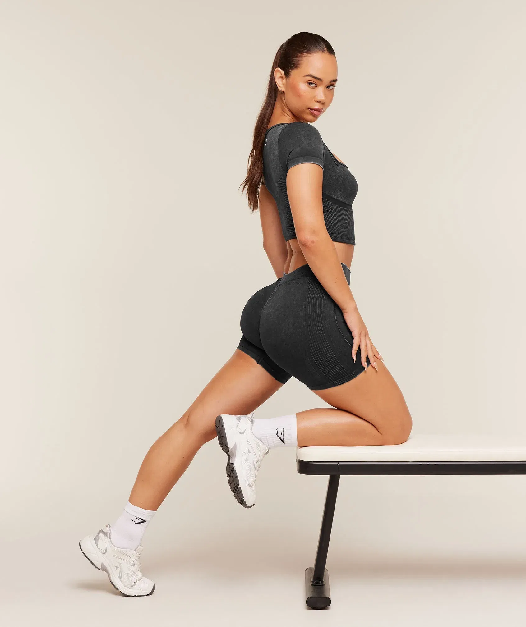 Women's Gymshark Gymshark X Bratz Shorts Black