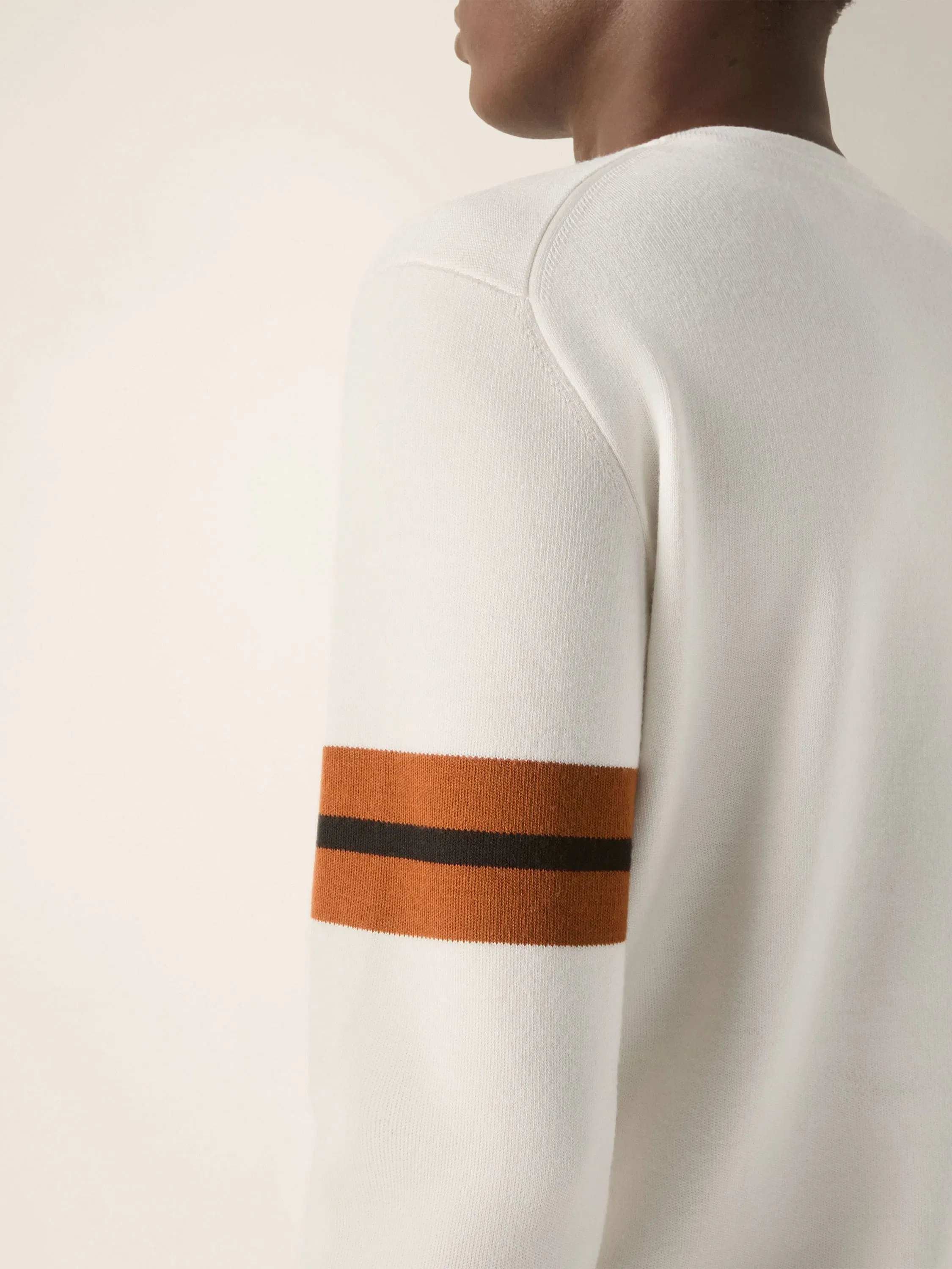 Zegna White High Performance Wool Crewneck