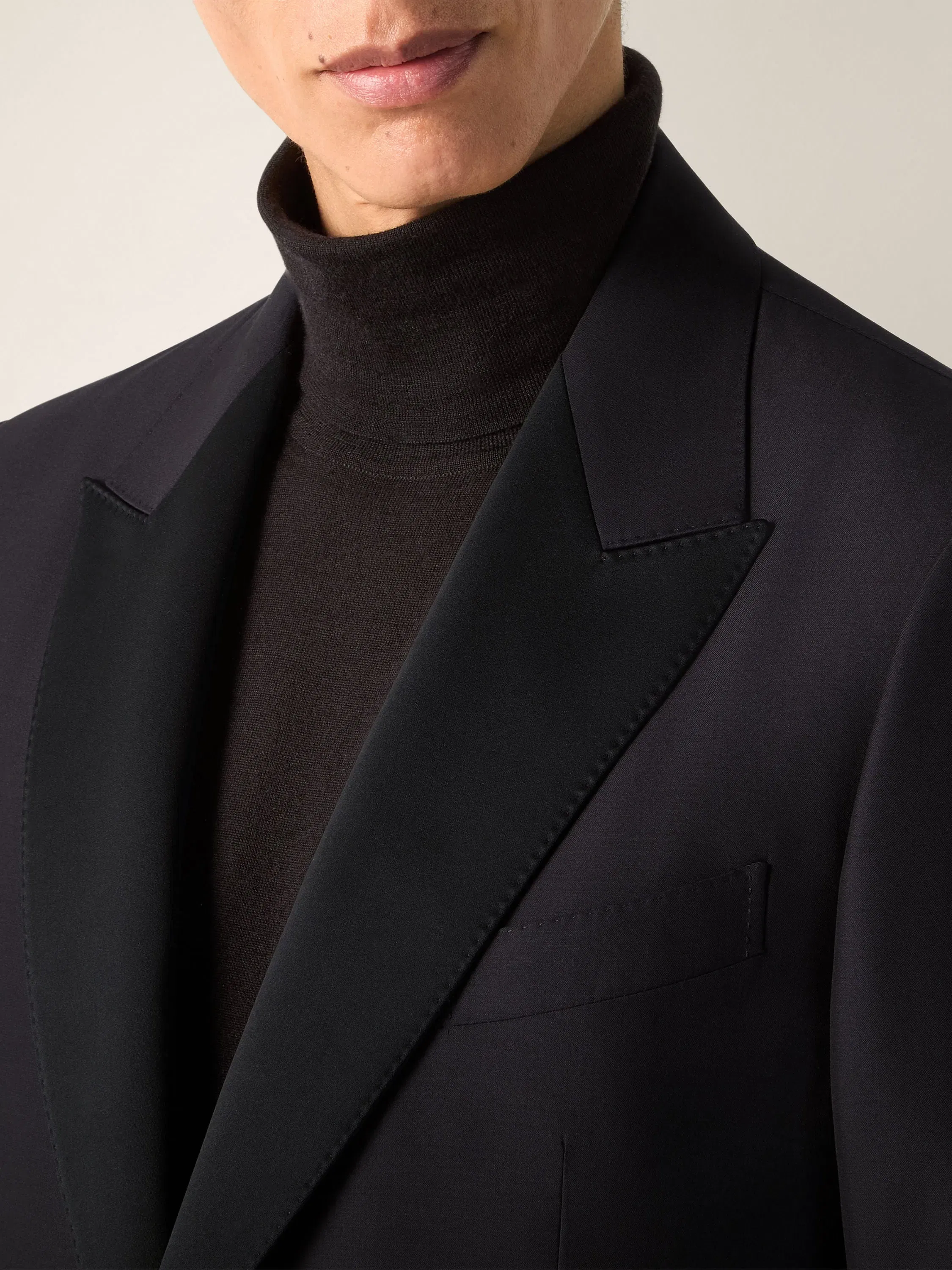 Zegna Black Trofeo 600 Wool And Silk Tuxedo