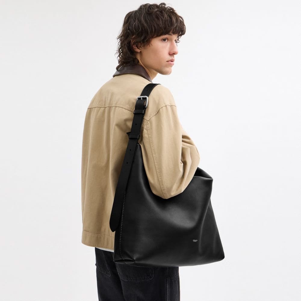 Coach Mott Messenger Bag Black