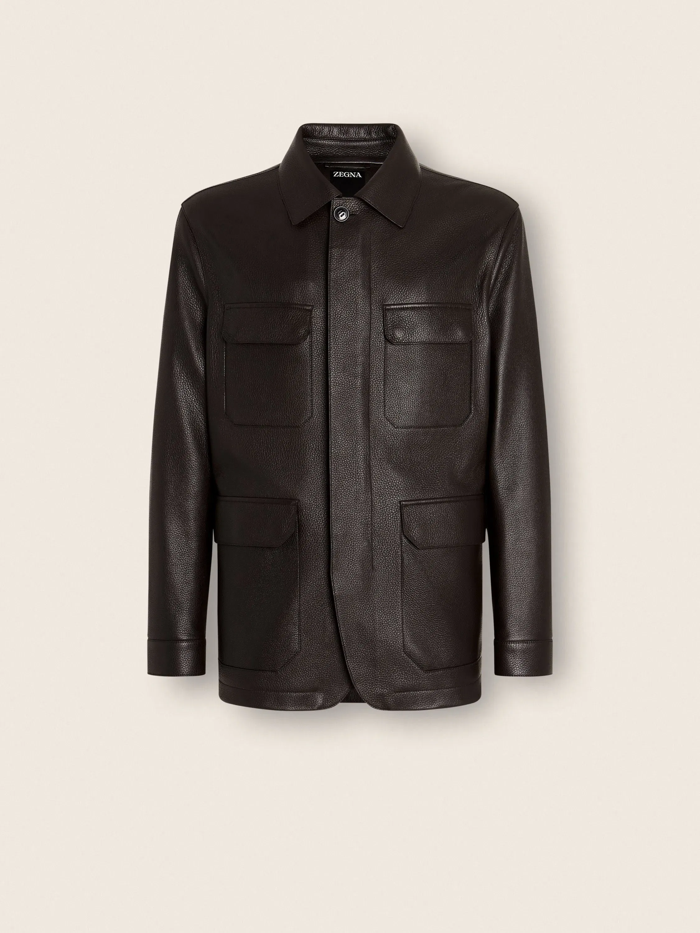 Zegna Deerskin Field Jacket